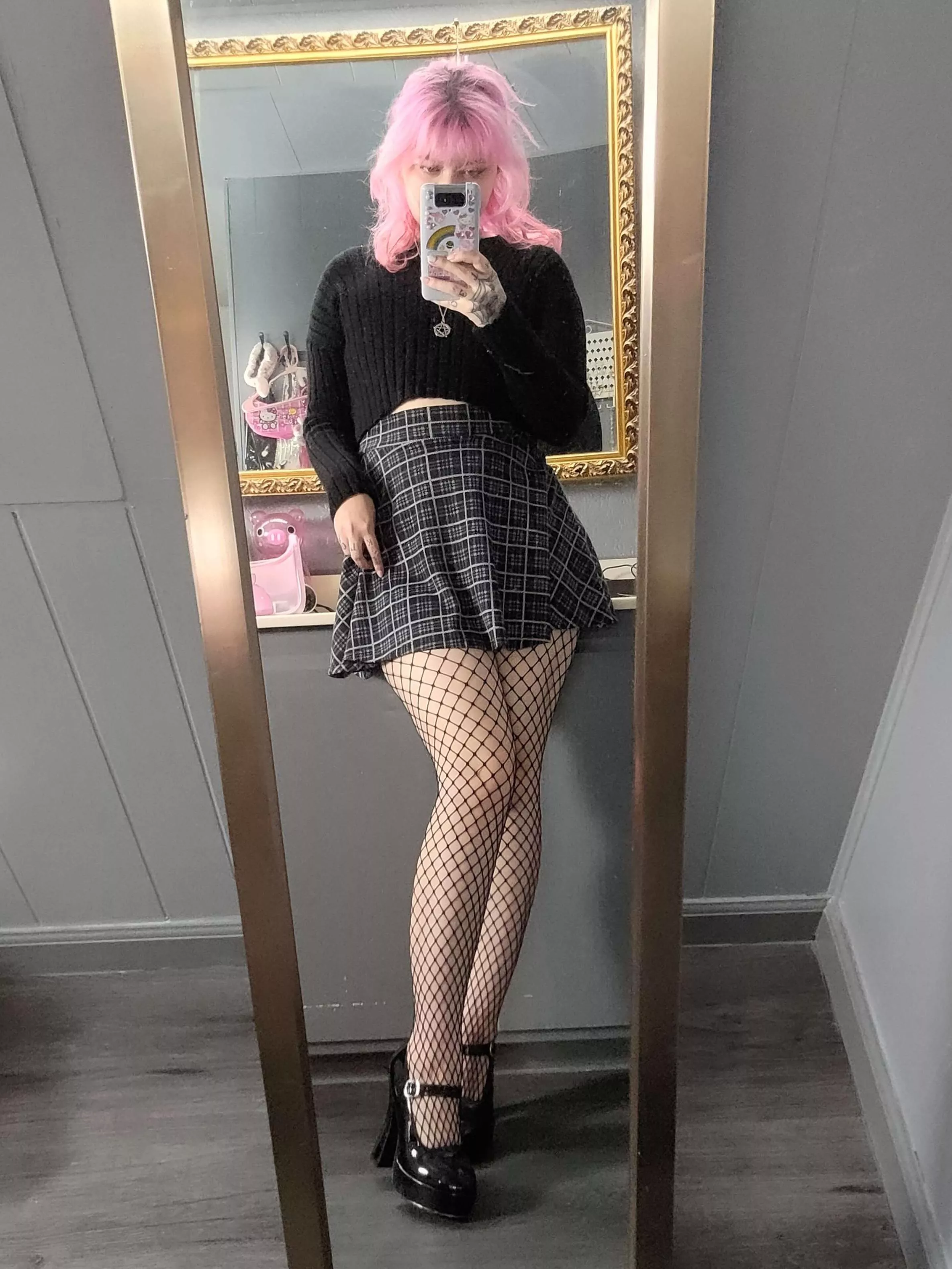 How does black look on me? posted by RainbowValentine