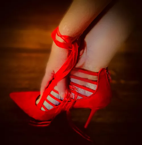 I can tie you down with these. by GwenGoodell