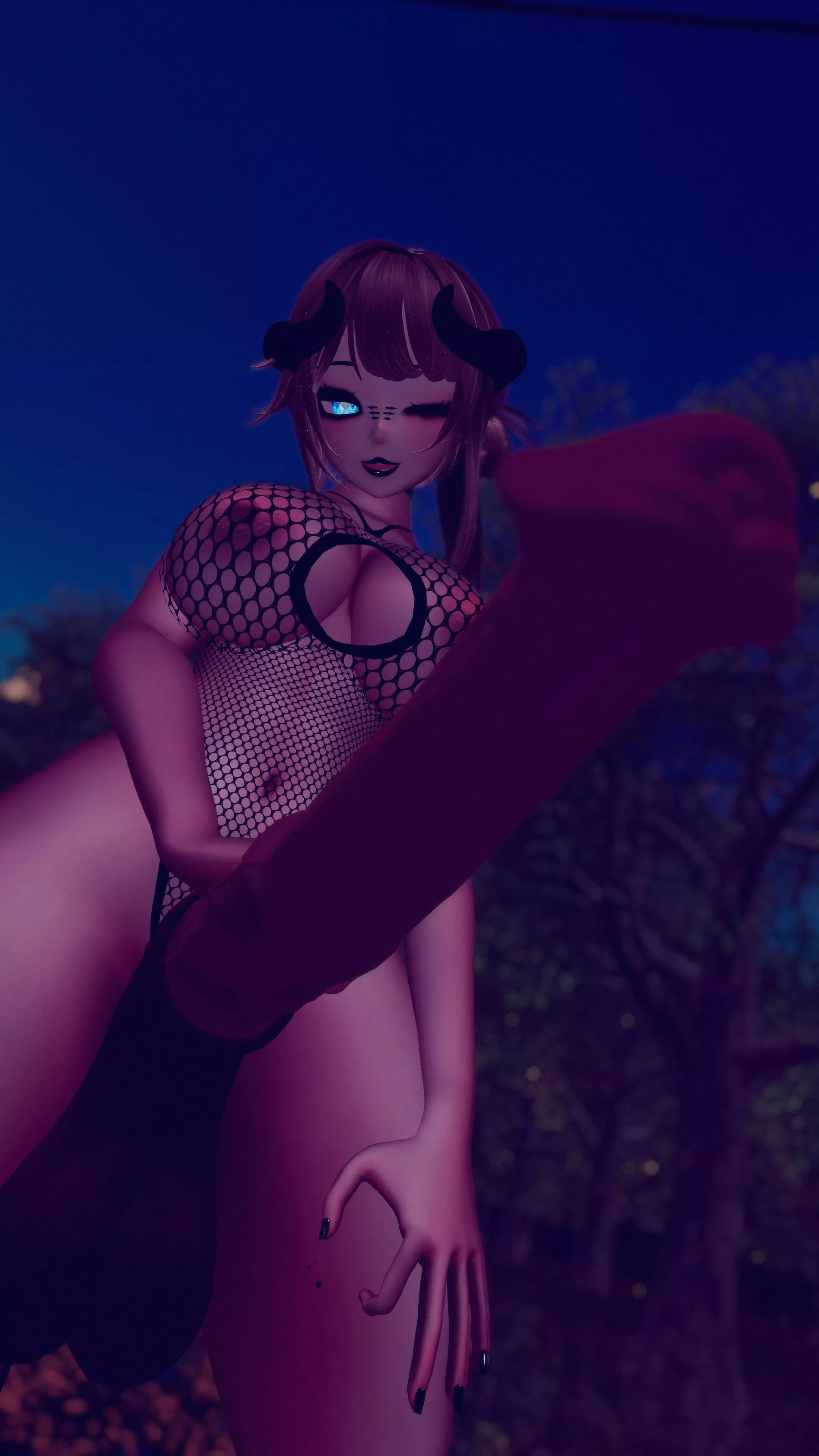 If fishnet's aint your favourite outfit of mine idk what is posted by FendraVR