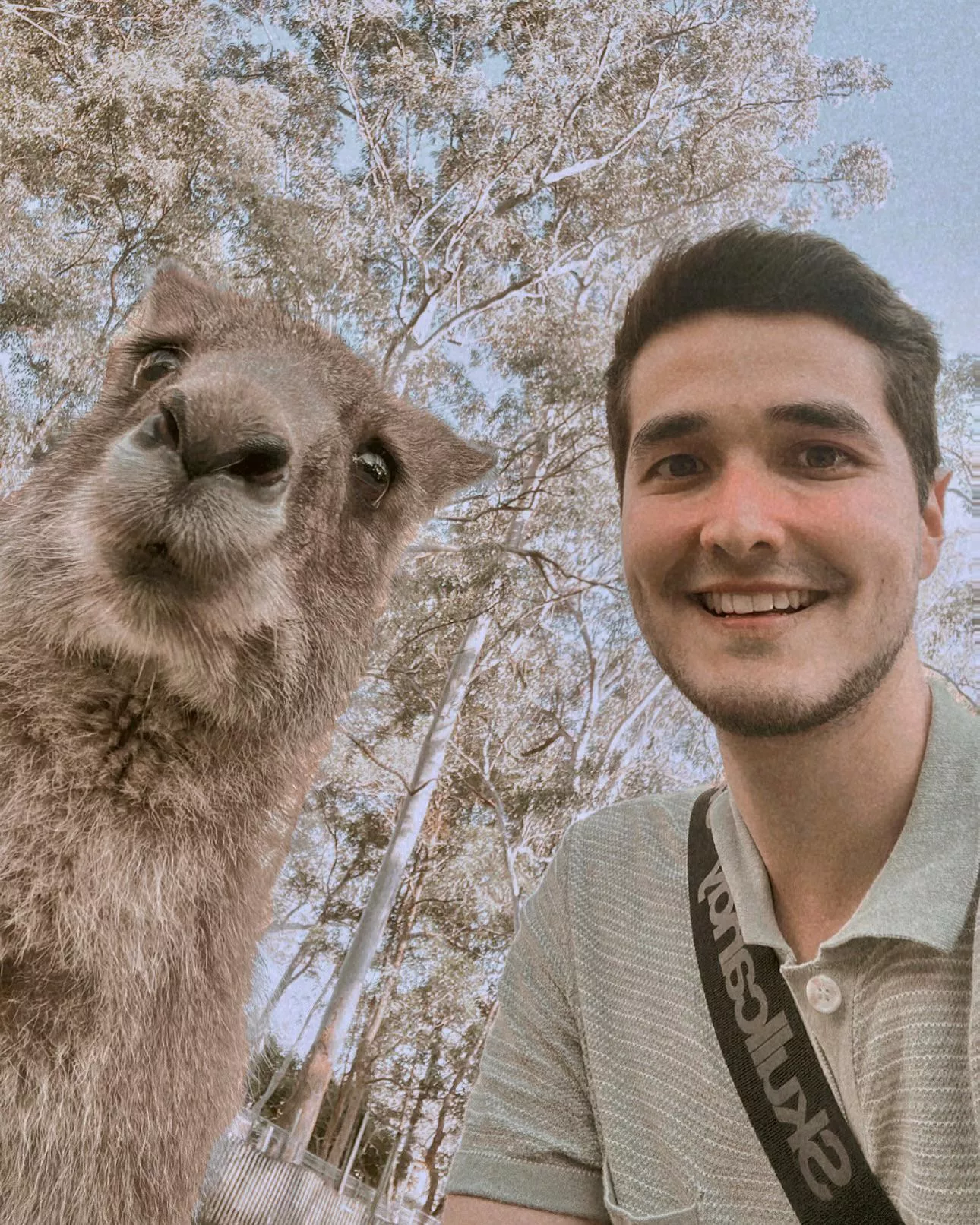 Managed to get the elusive roo selfie! 🦘 posted by Gostine