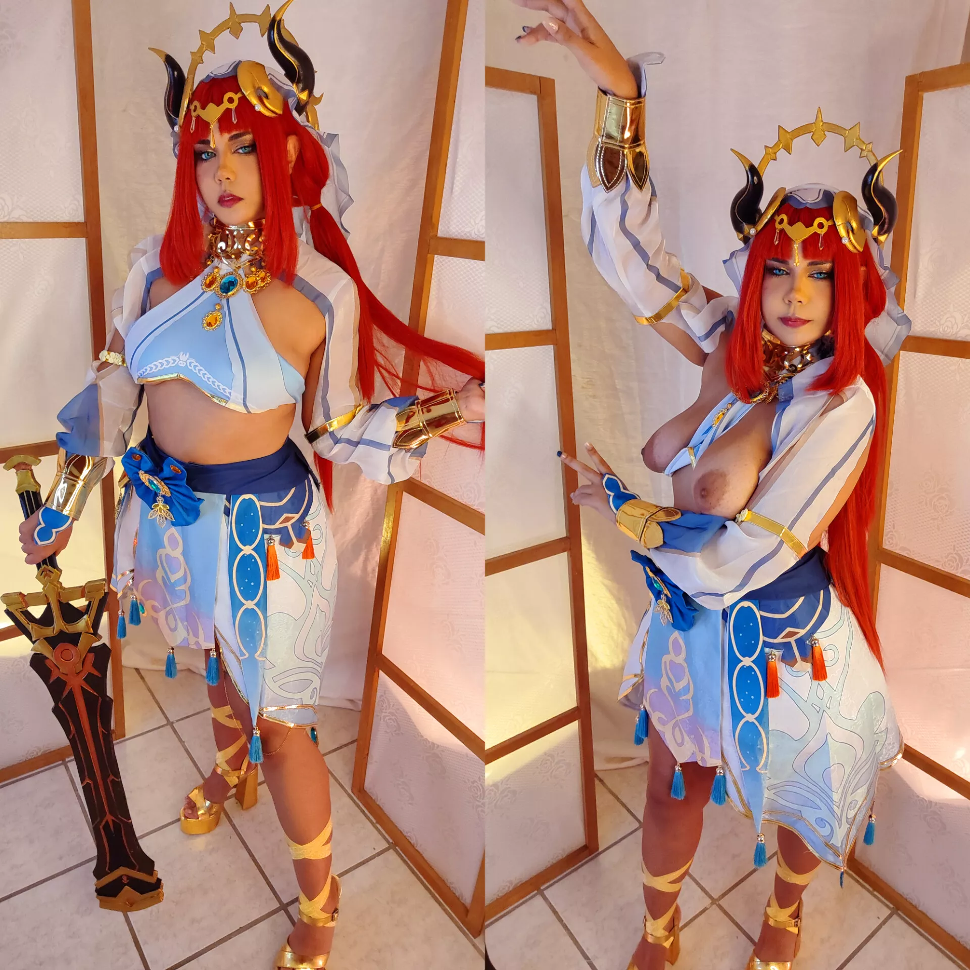 Nilou - genshin impact by Mariigabiicosplay posted by mariigabiicosplay