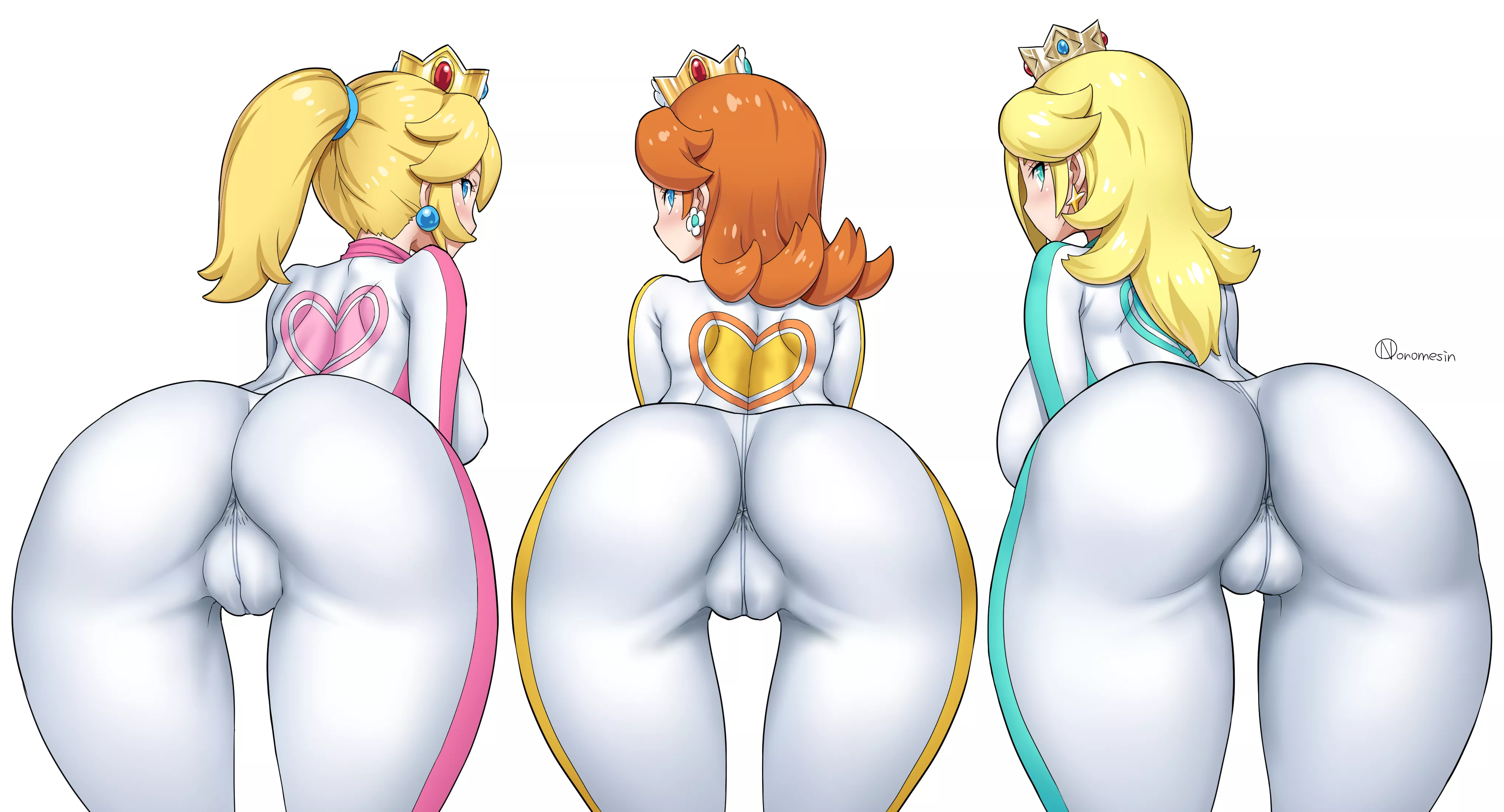 Peach, Daisy and Rosalina (Onomeshin) posted by PMatty73