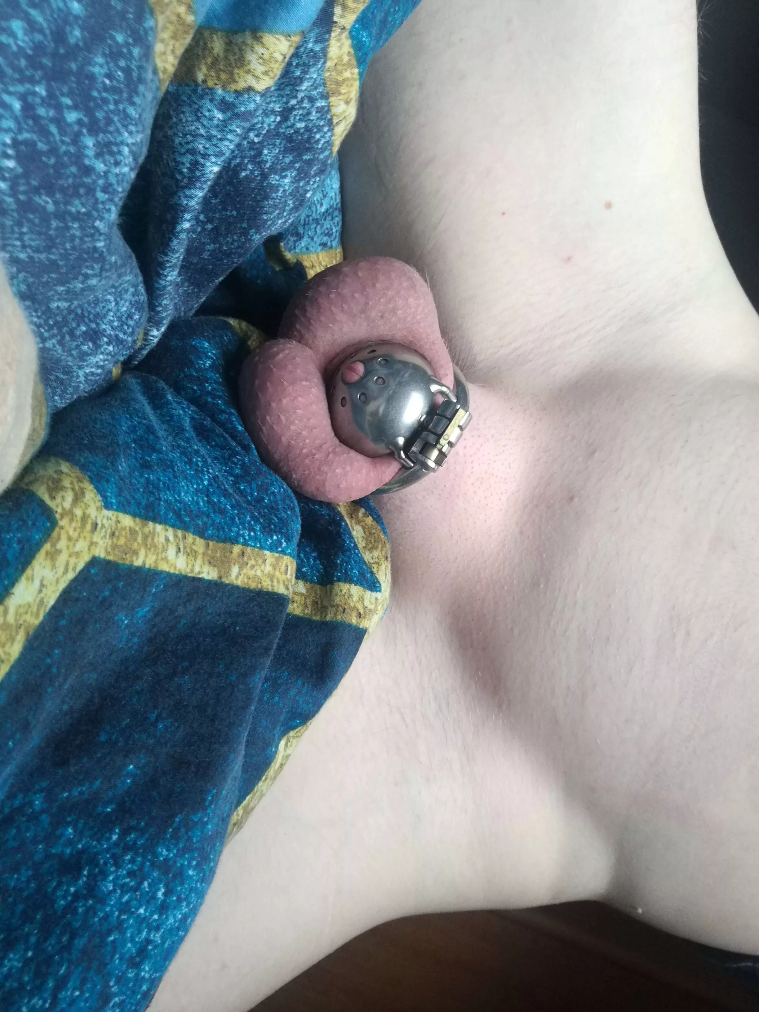 Preparing my clitty for locktober 🔐🥰 posted by OkSoftwareMun