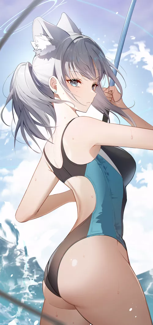 Swimsuit Shiroko [Blue Archive] by ArmorXIII