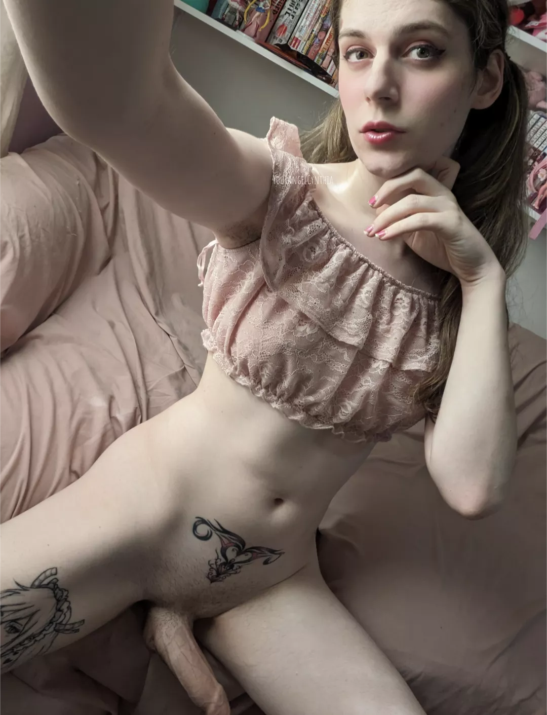 The look on your face when you watch my cock harden is infatuating 💕 posted by YourAngelCynthia