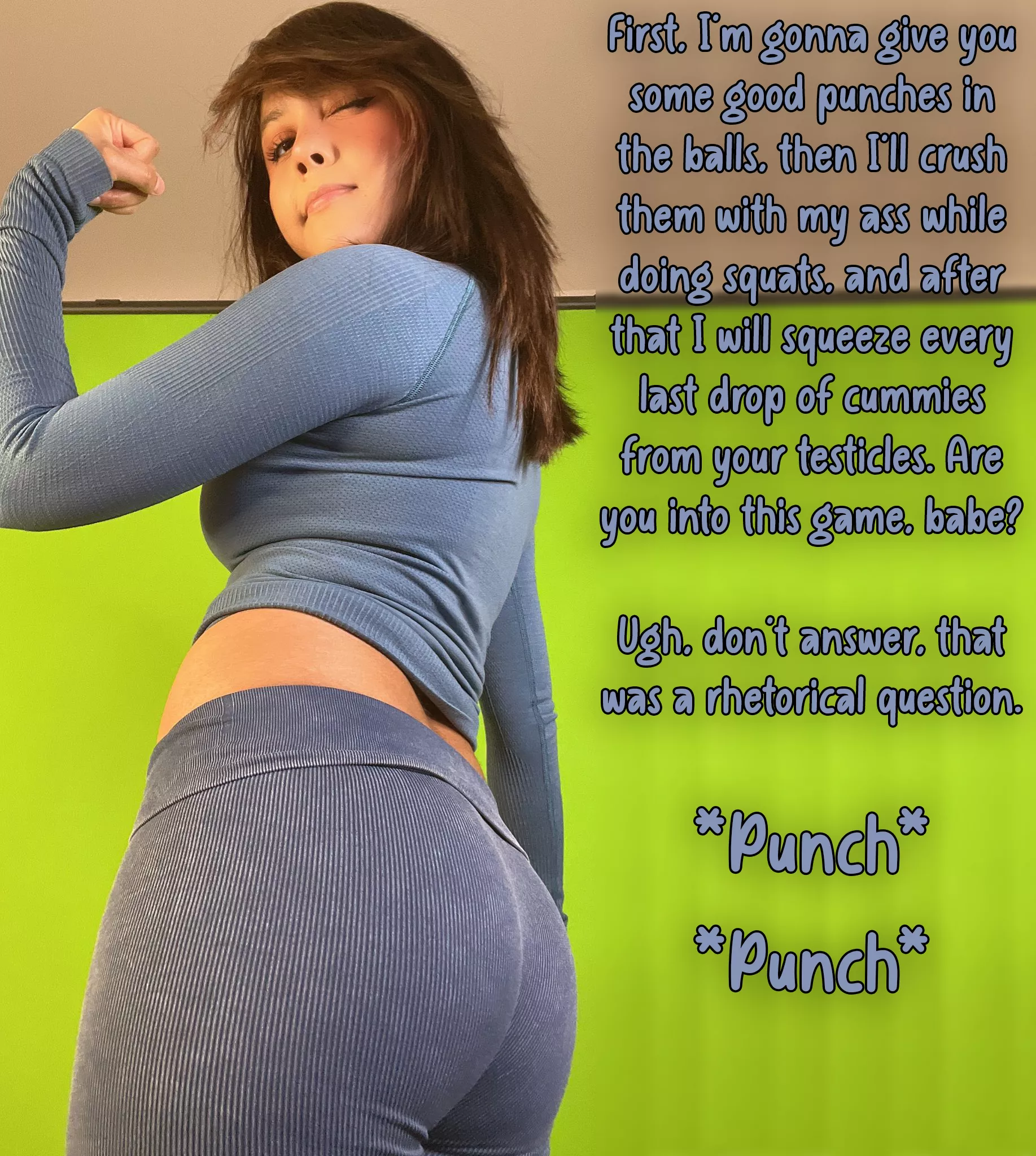 The power over you makes her feel strong and superior posted by Apprehensive_Cup_7