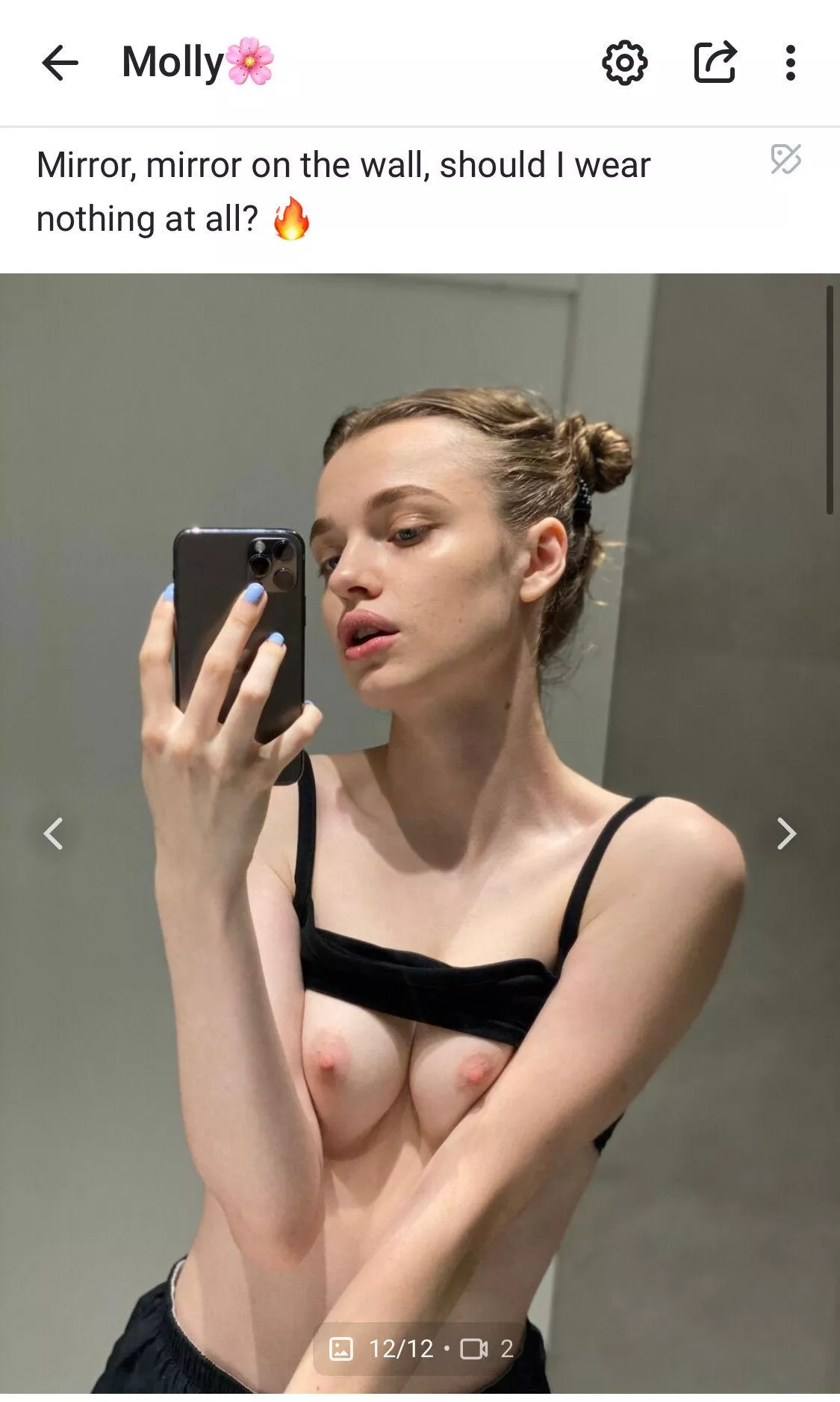 Will you lick my nipples?👅🤤 posted by _babydemon