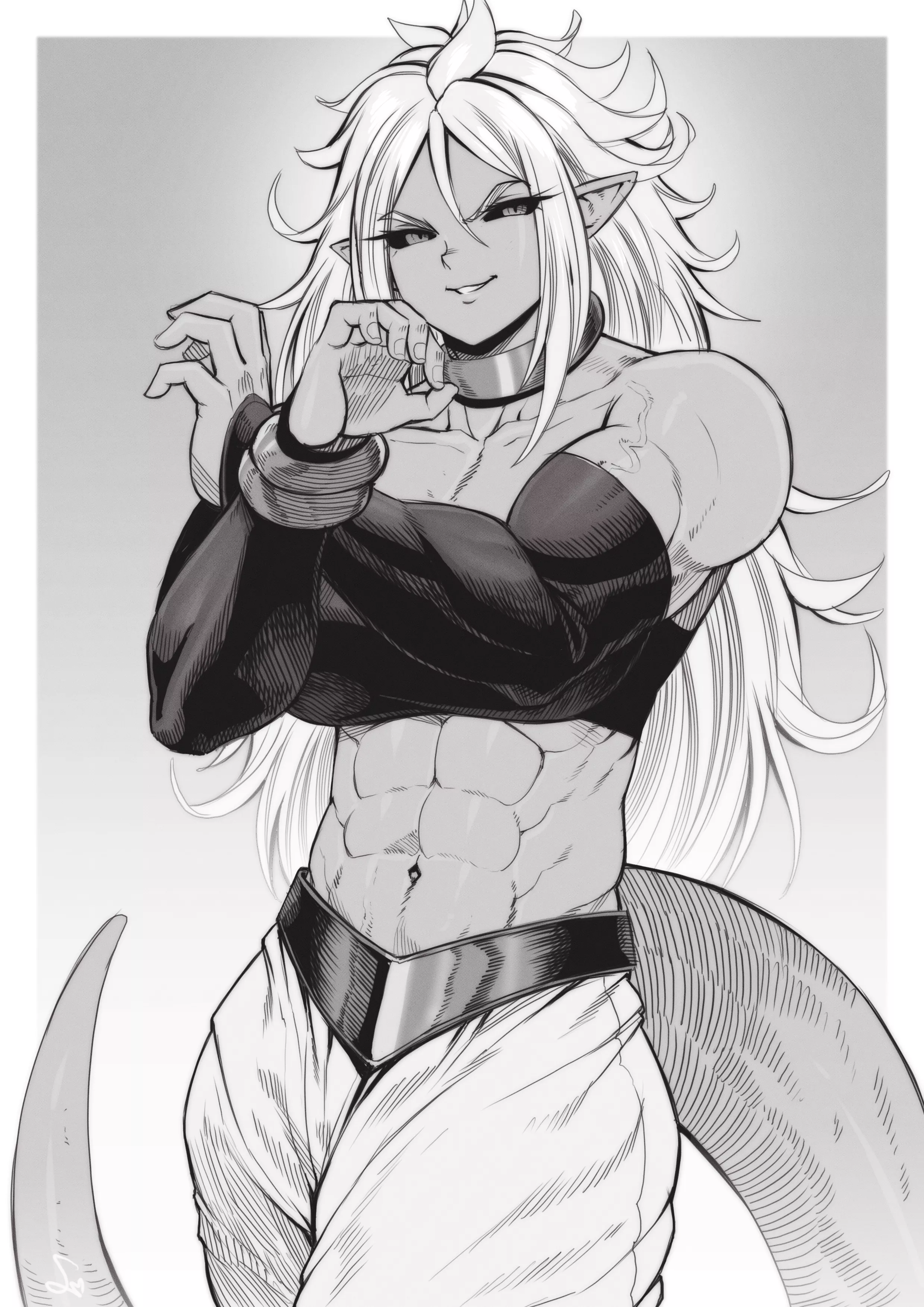 Android 21 [Artist: SpeedL00ver] posted by ComaOfSouls