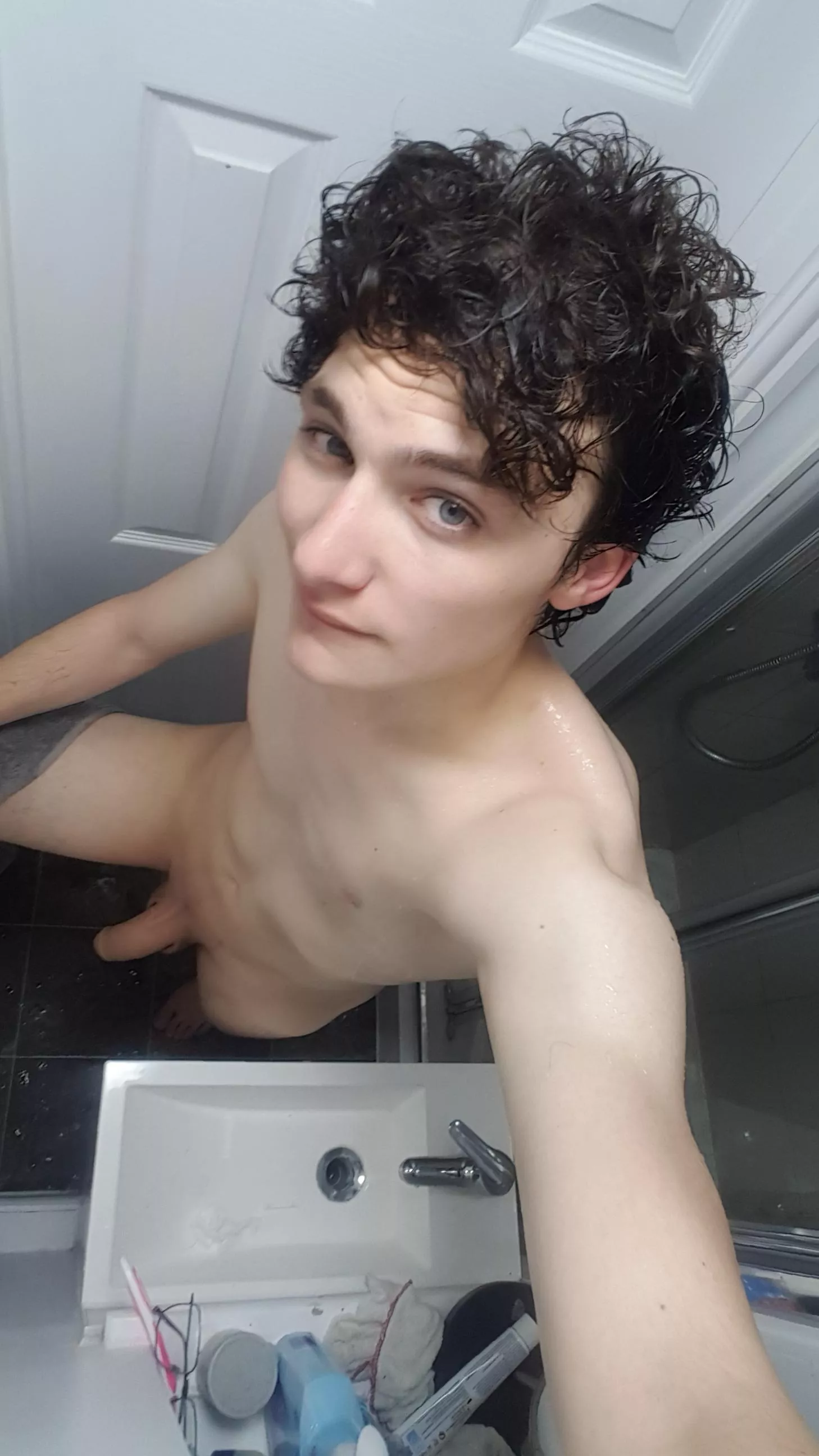 Any guys to join me in the shower next time? posted by Red_Puffin_01