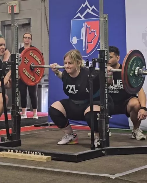 First powerlifting competition in the books! by curvytattooed282