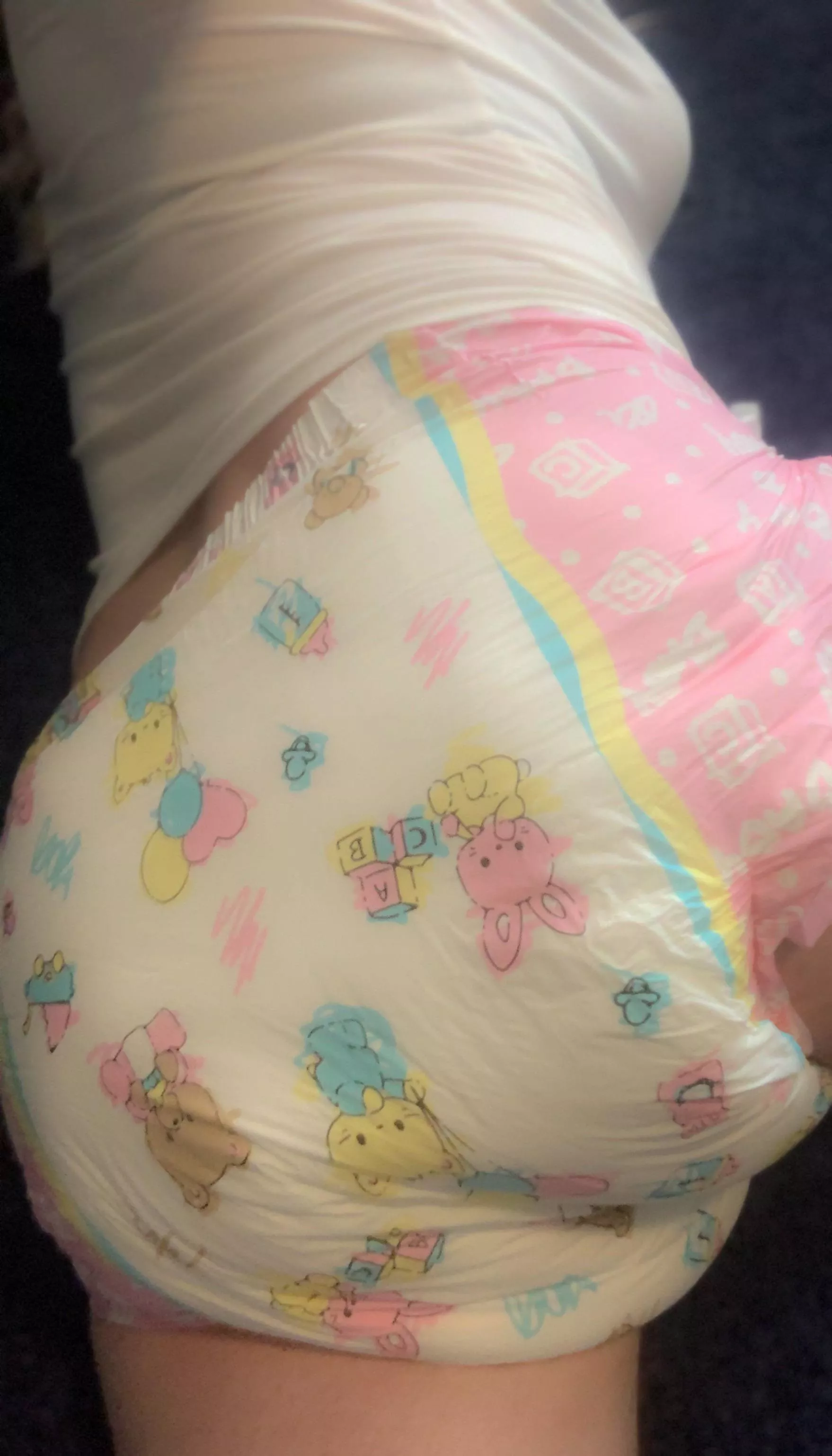 Here’s the plan…. We stay home all day in diapers posted by PrincessPuffyButt