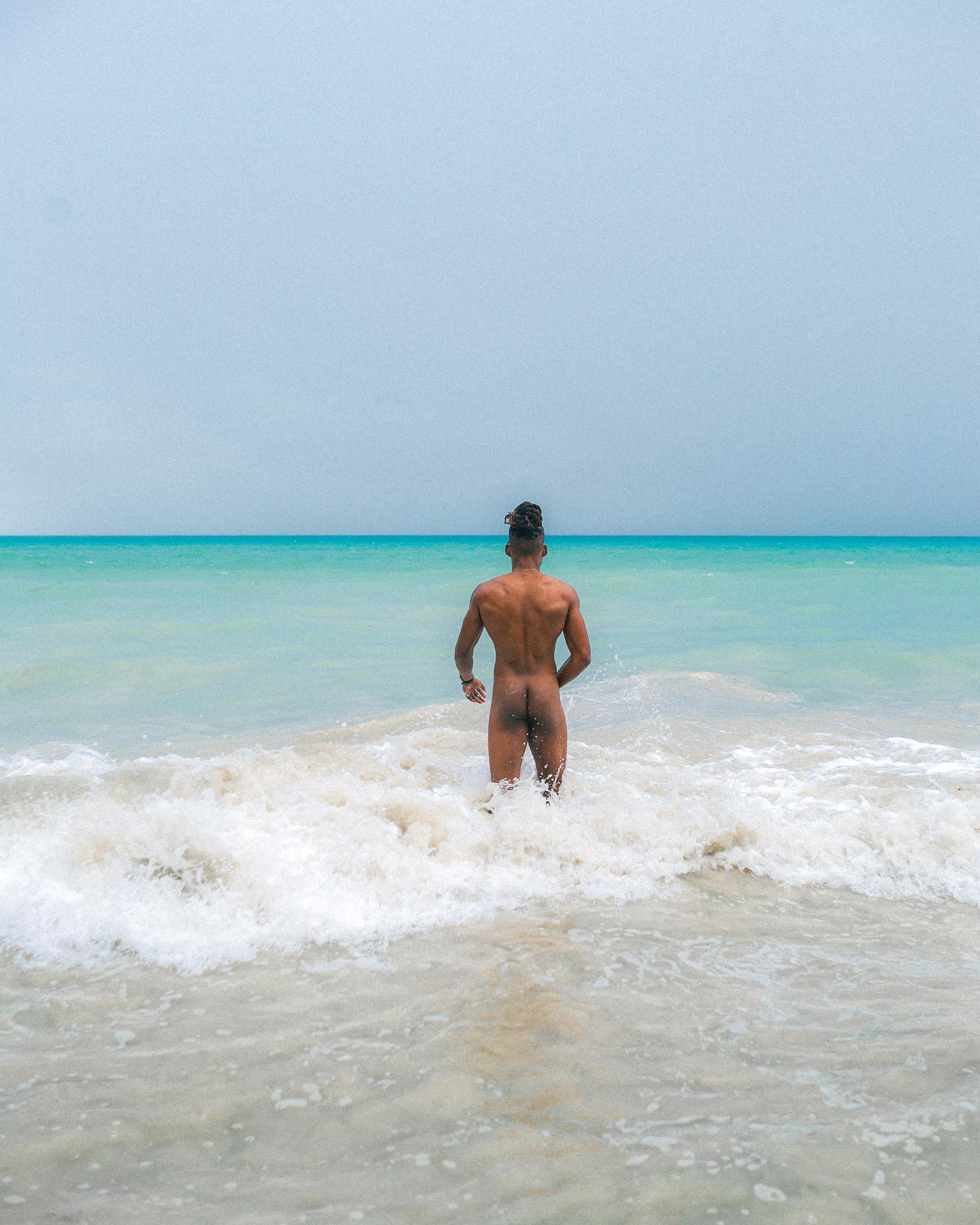 N*aked at the beach posted by carribean_fitathlete