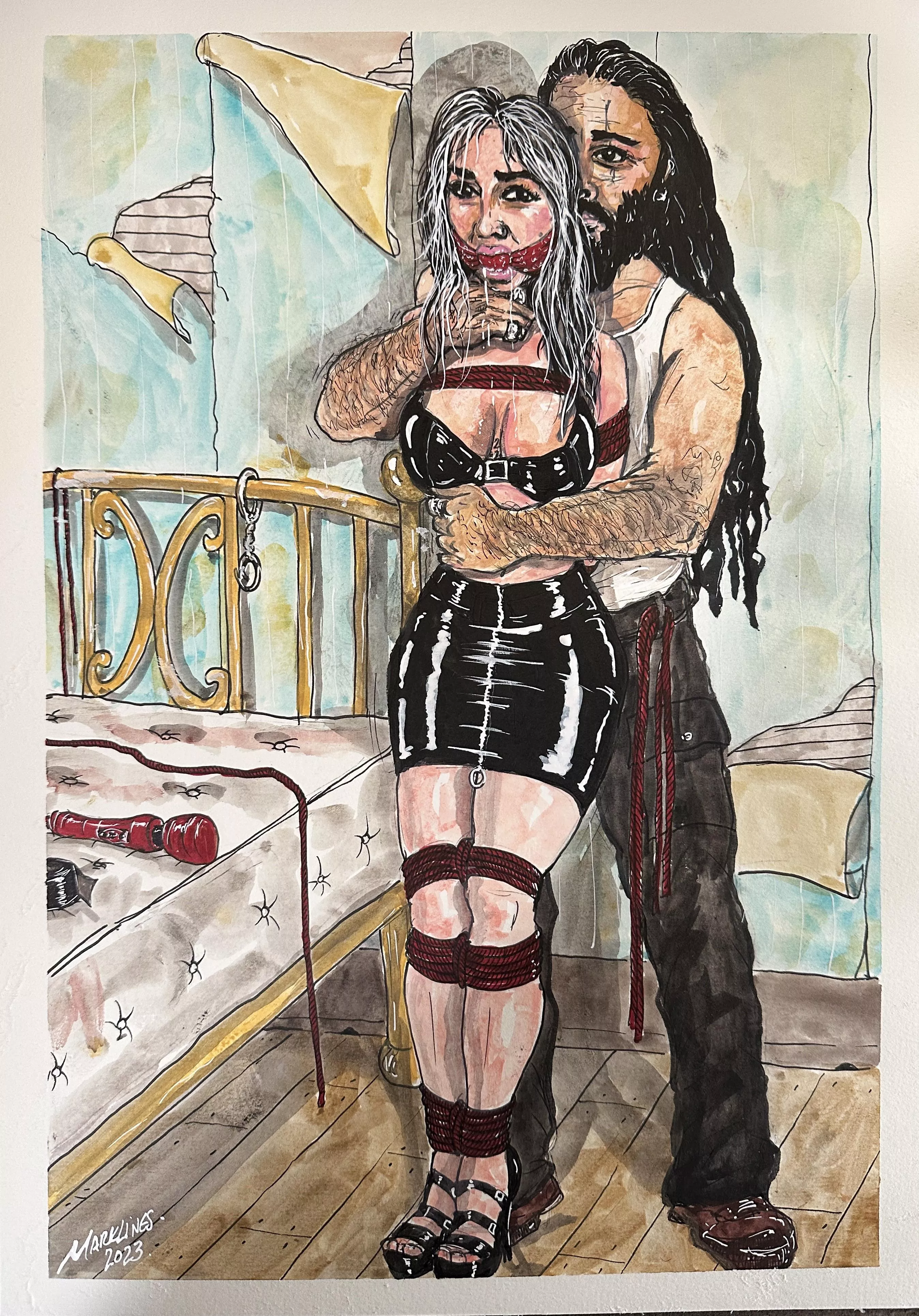 Royjack abducts Ashley Jade posted by TeaRexQueen