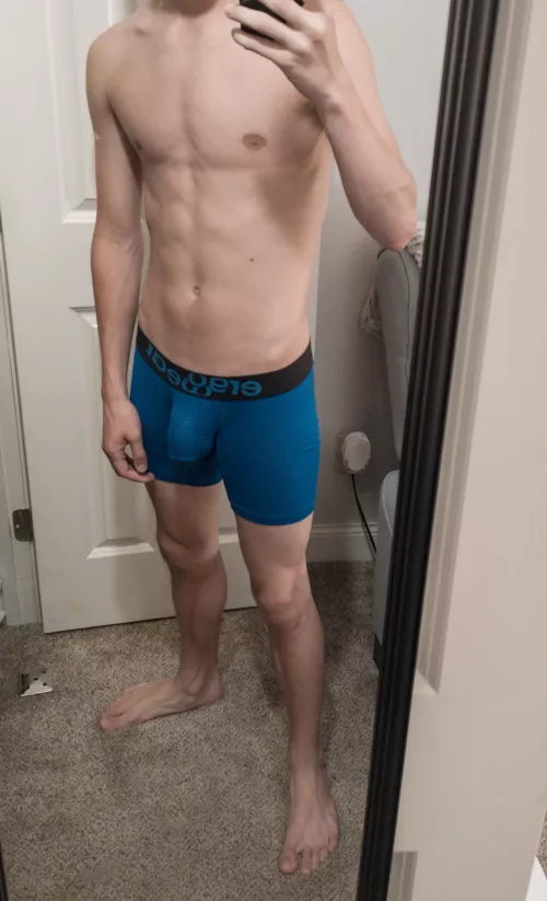 supposed to go running with my roommate this afternoon, but these are the only shorts I have. you think he'll mind? by Aaron3108