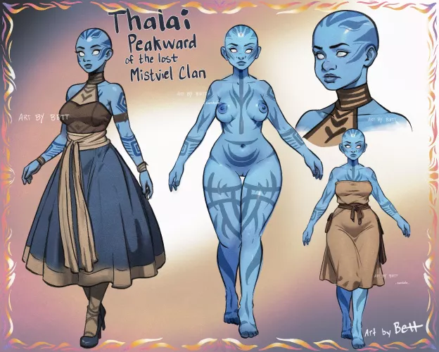 Thalai; Goliath Woman [OC] by OpeningImagination67