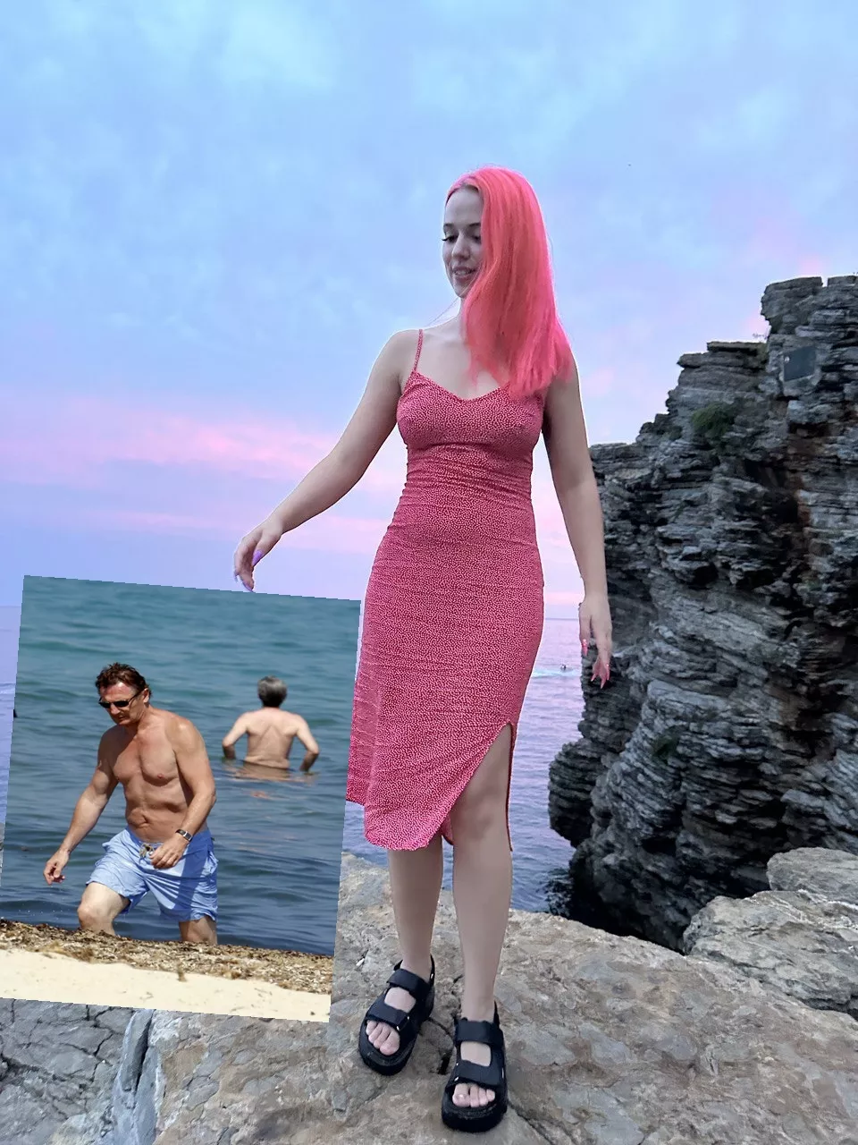 Waiting while Liam swimming posted by CharmingMistress