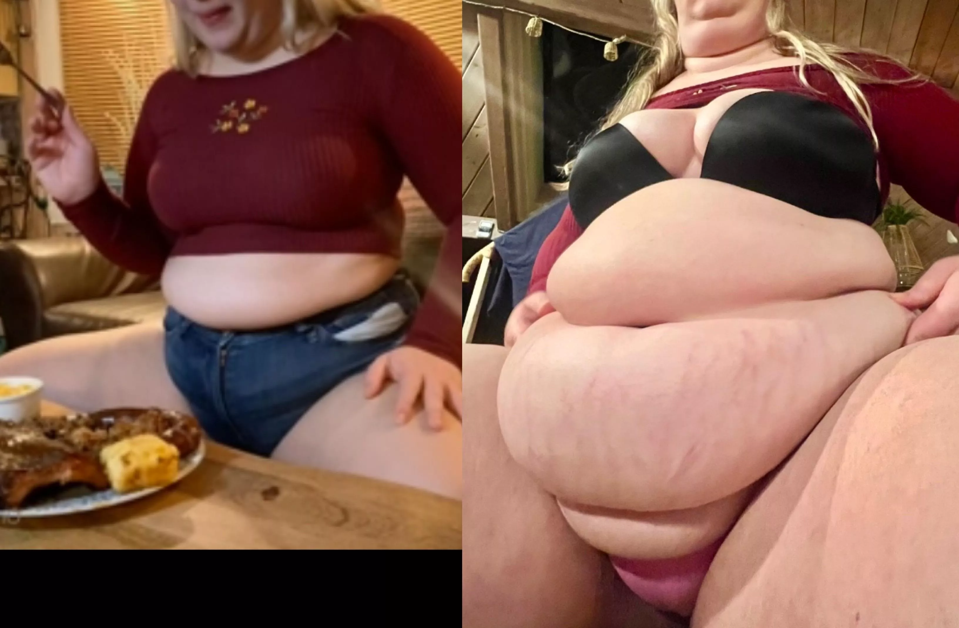 When food rules your life, you’re gonna get fat. posted by myfatblondegf