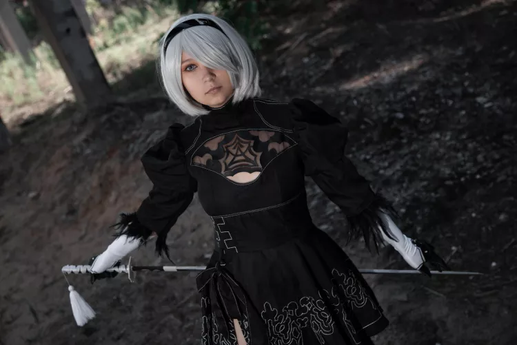2B cosplay by ClubNikaWitch by ClubNikaWitch_cos