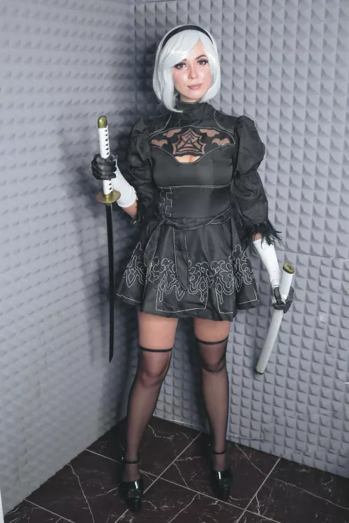 2B cosplay by Fairy Elfie by CharmingMistress