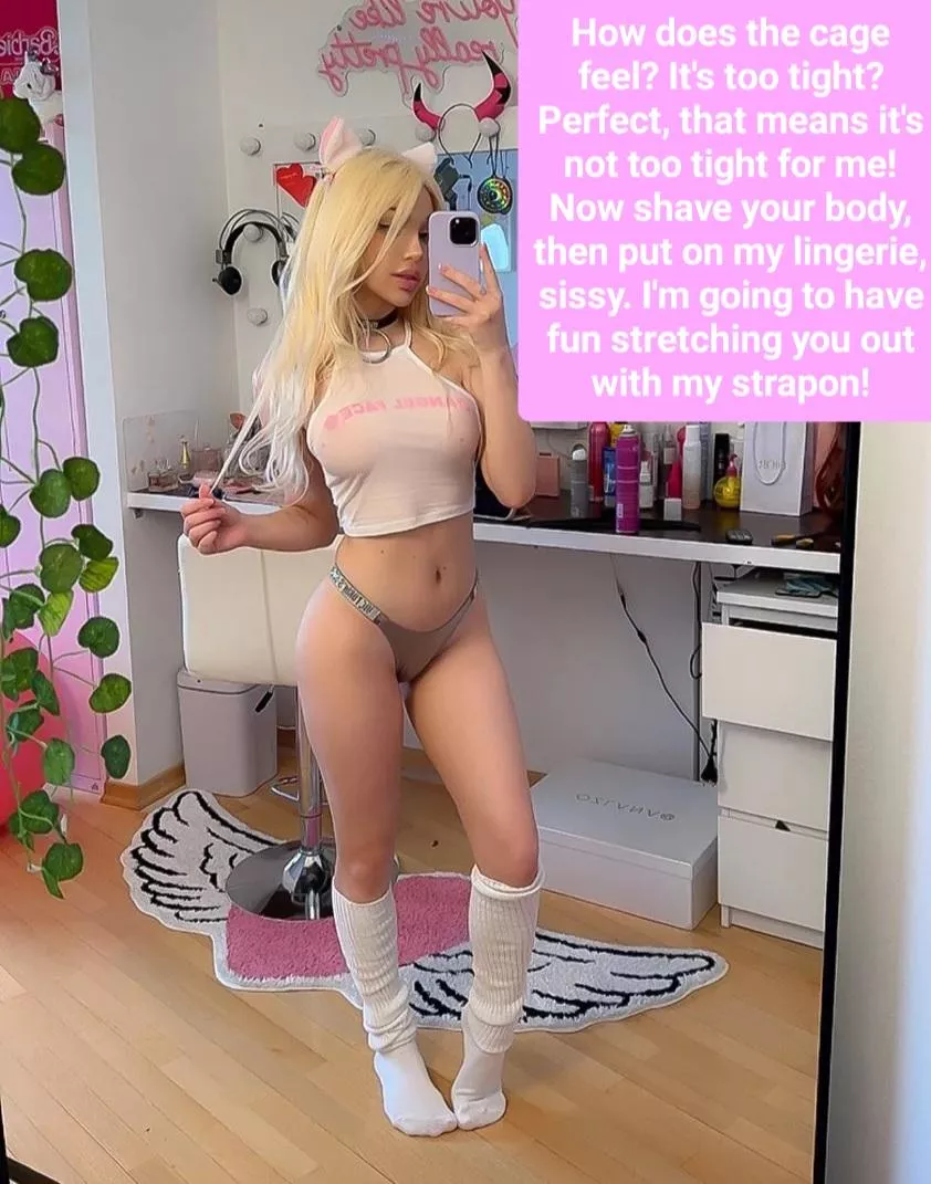 Alice Delish feminises you after locking you in chastity! posted by No_Alternative_7983