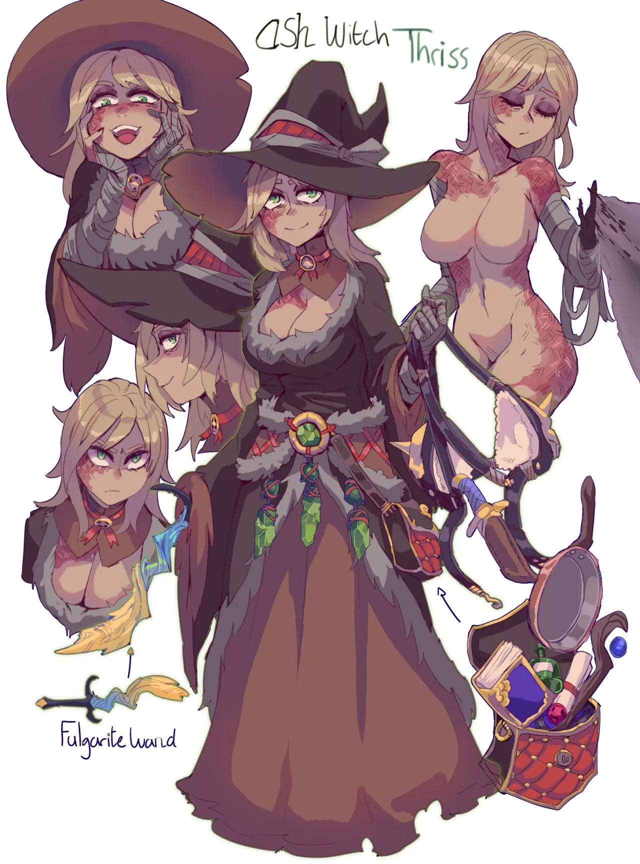 Ash Witch Thriss, by extremely-nervess posted by morapol