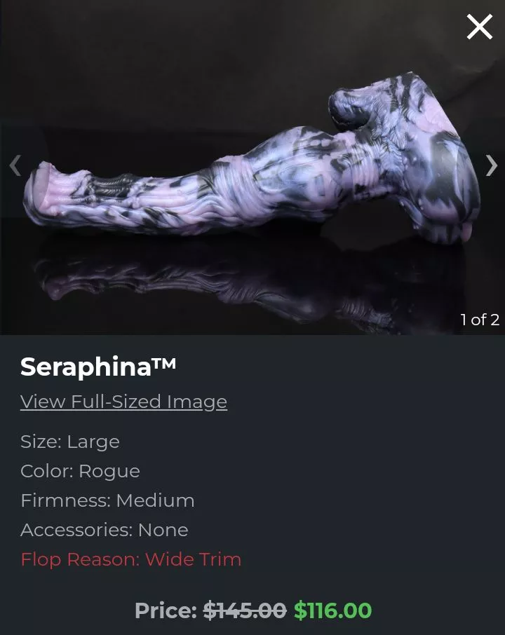 Found this lovely L/m Seraphina in the flops section (still available) posted by rolypolykanga