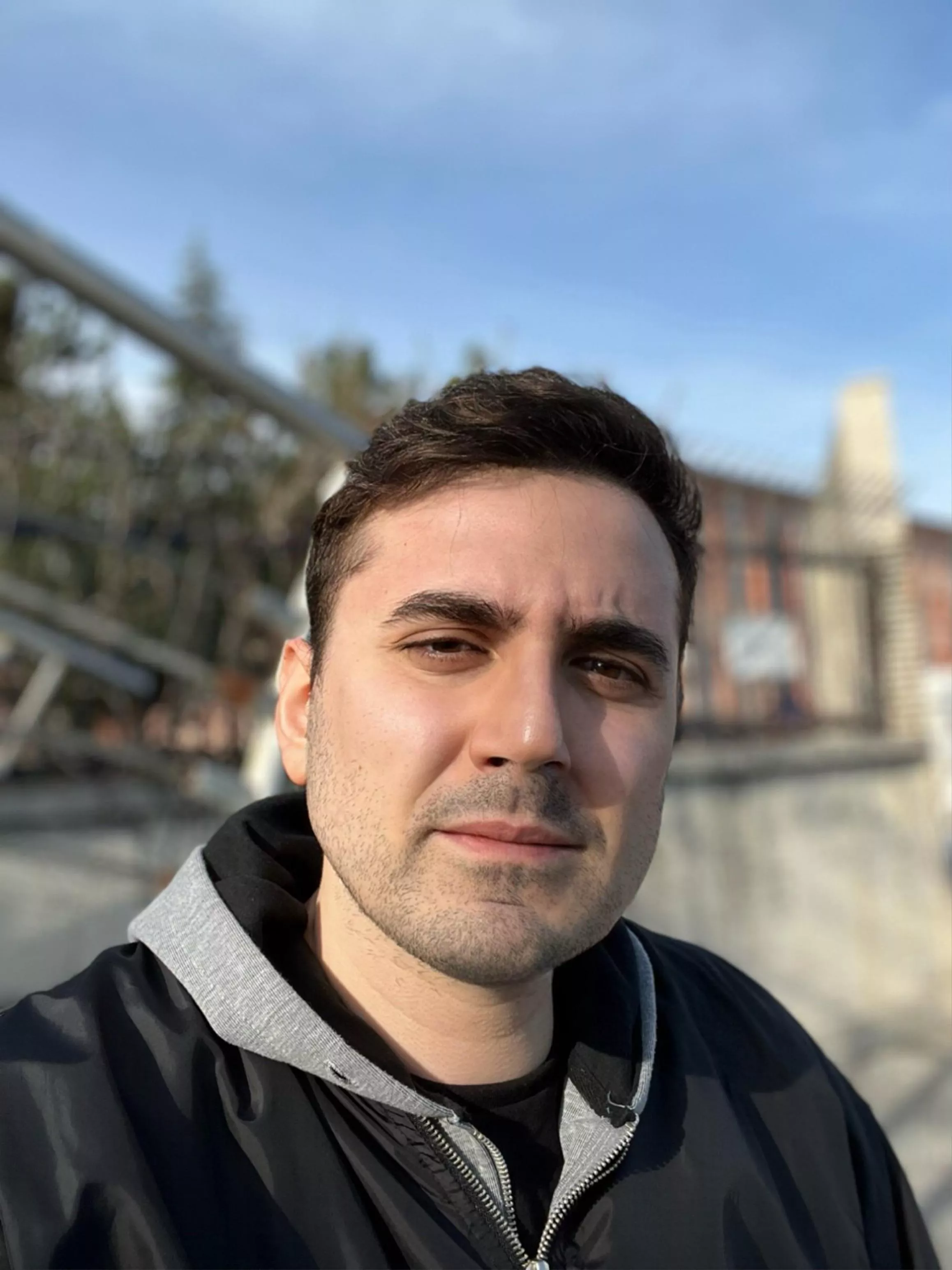 Had to take a selfie after my barber session. posted by 2mtalldude