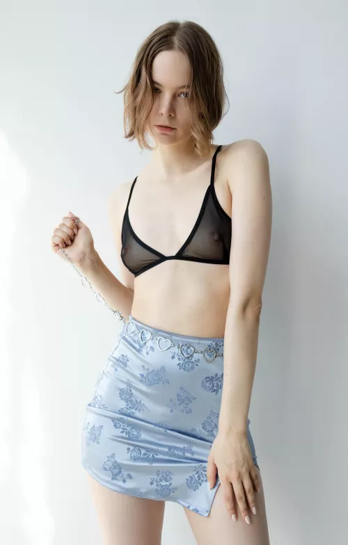 I probably should wear something over this top (OC) by sophiaemilia