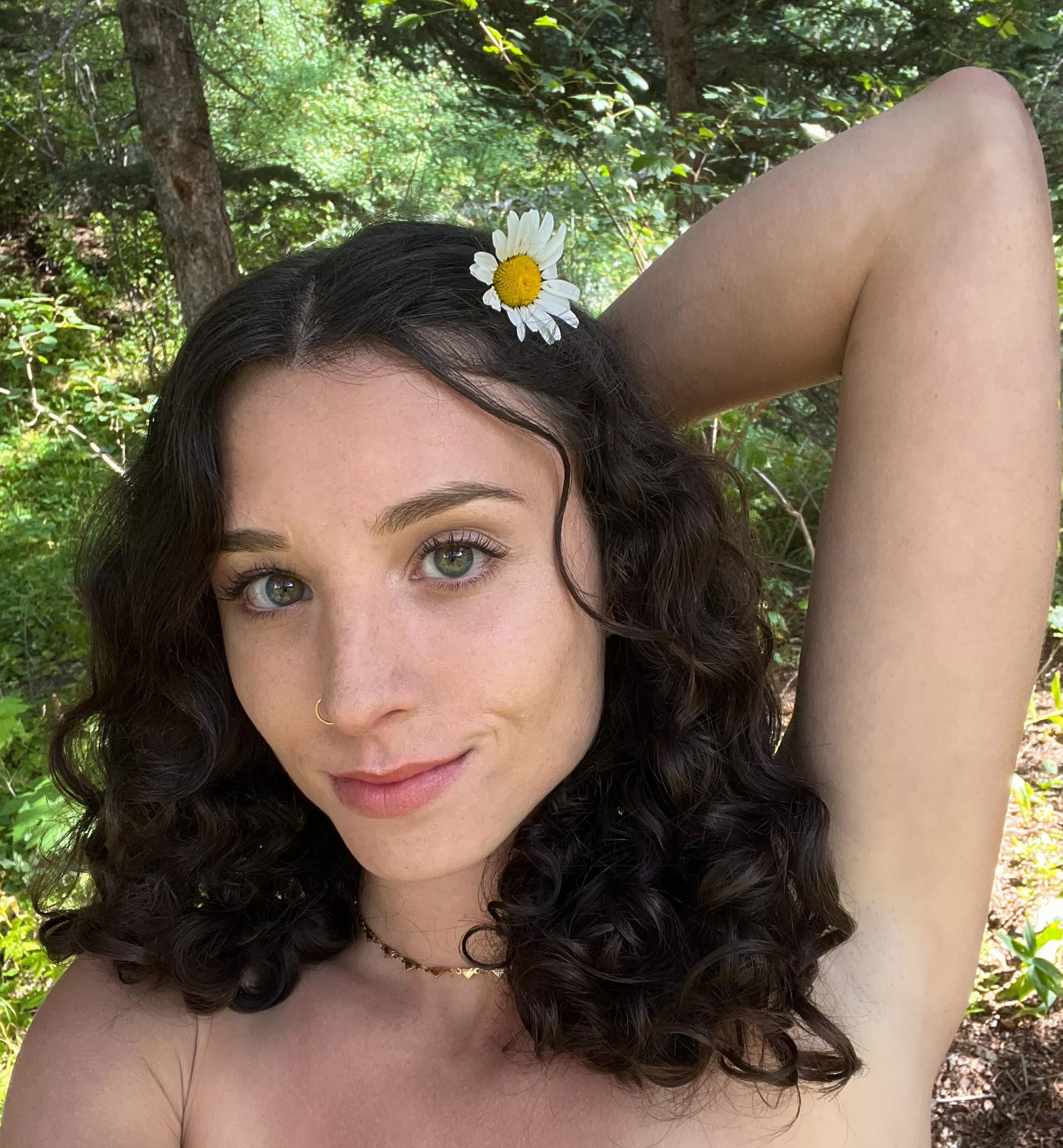 I’m happiest when I’m outdoors without any clothes on posted by forest--fox