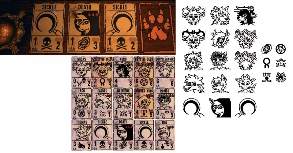 Inscryption furry cards ! by IDK_Clyde