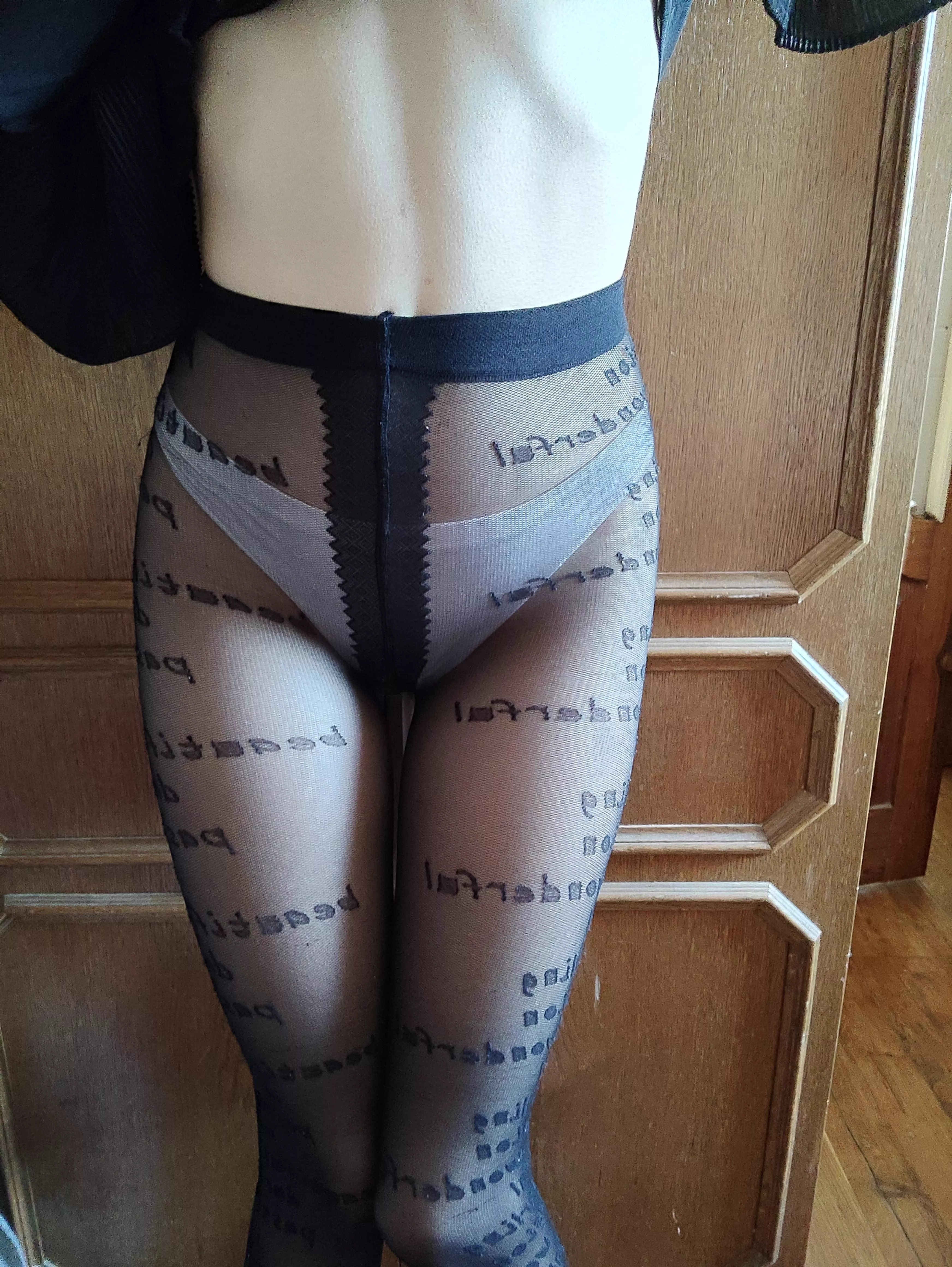 Is there anything more beautiful than a black nylon ... posted by 1Ella_1