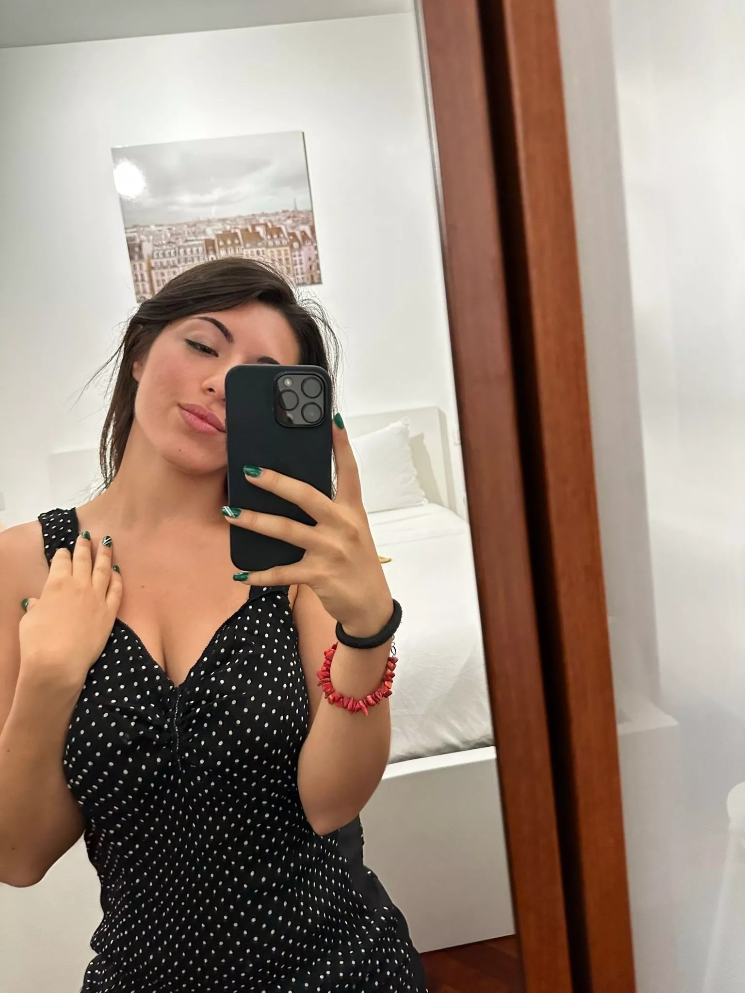 Look at those little dots in that braless dress, you like it F19 posted by little__devill