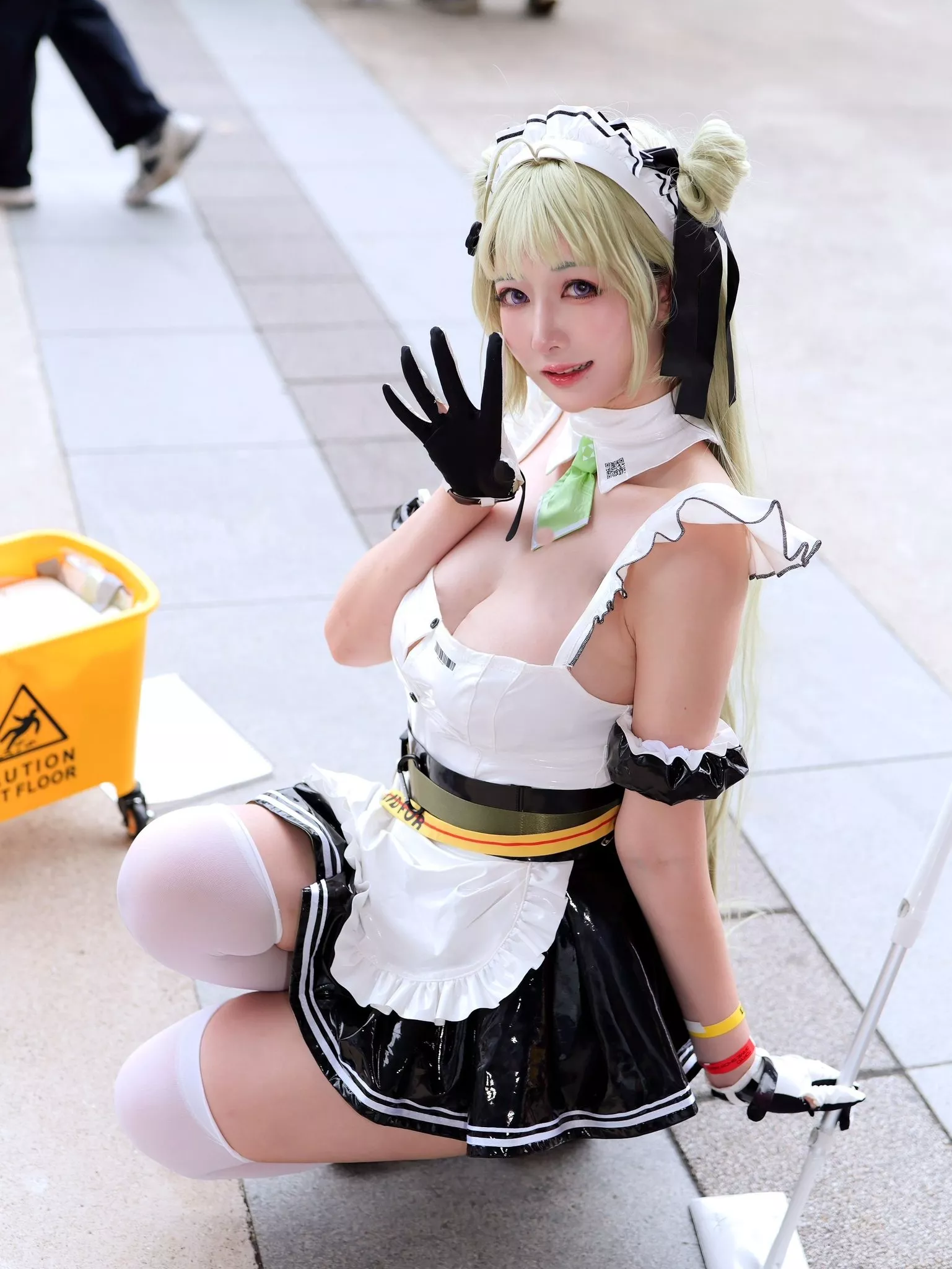 Maid Soda cosplay by 3rd_kafkaf [NIKKE] posted by Br_yantawesame