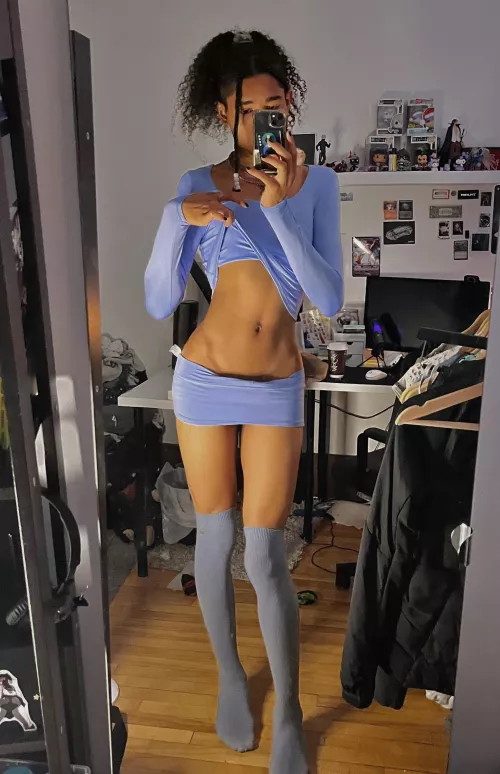 miniskirt for easy access by swordfemboy