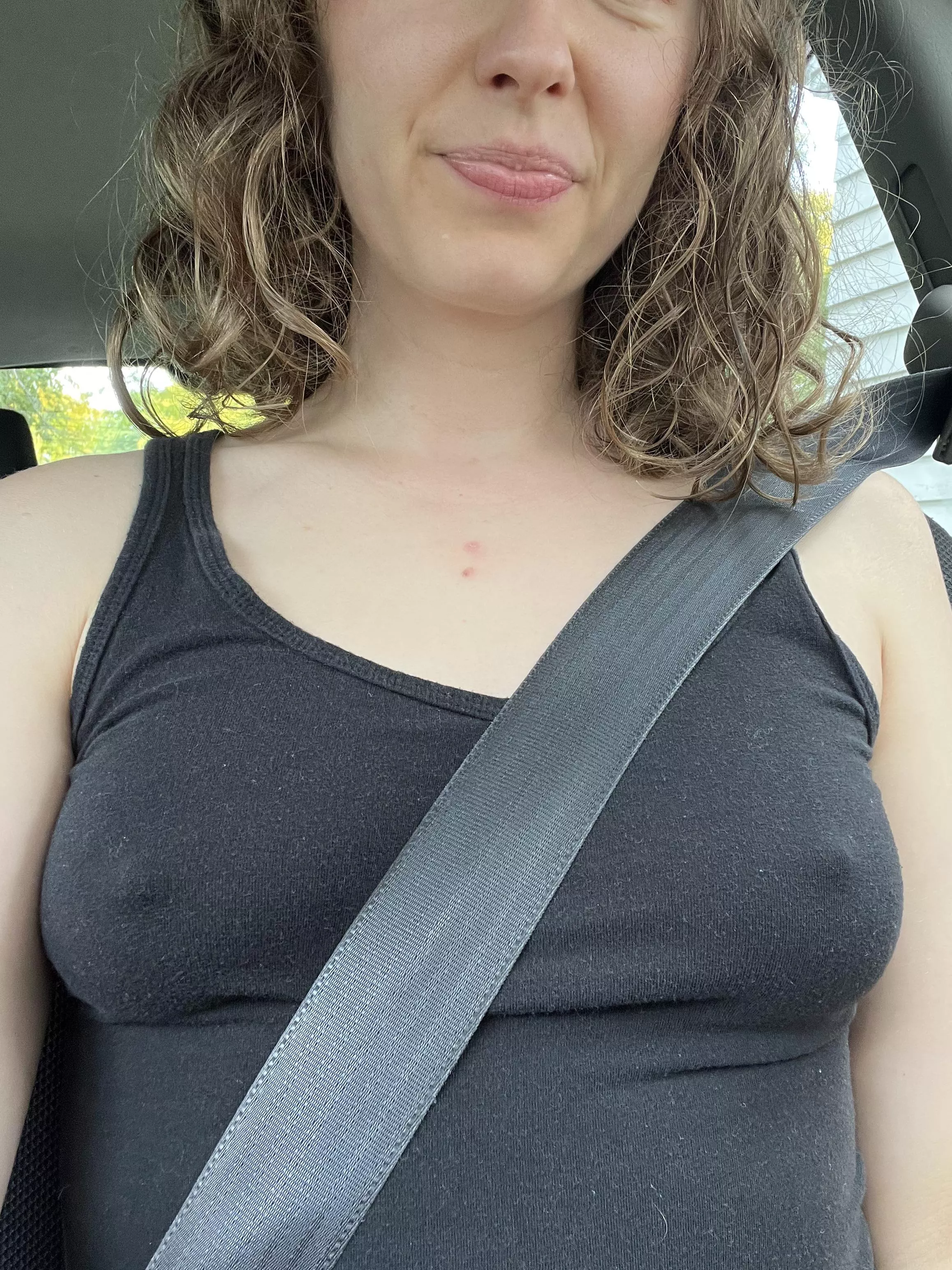 No bra in the car! posted by eternaldarkness12