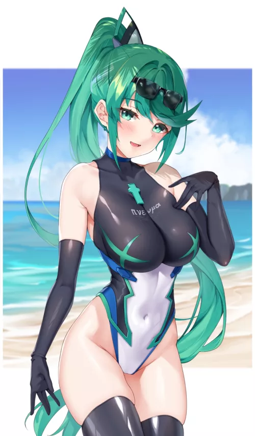 Pneuma [Xenoblade II] by CheetahSperm18