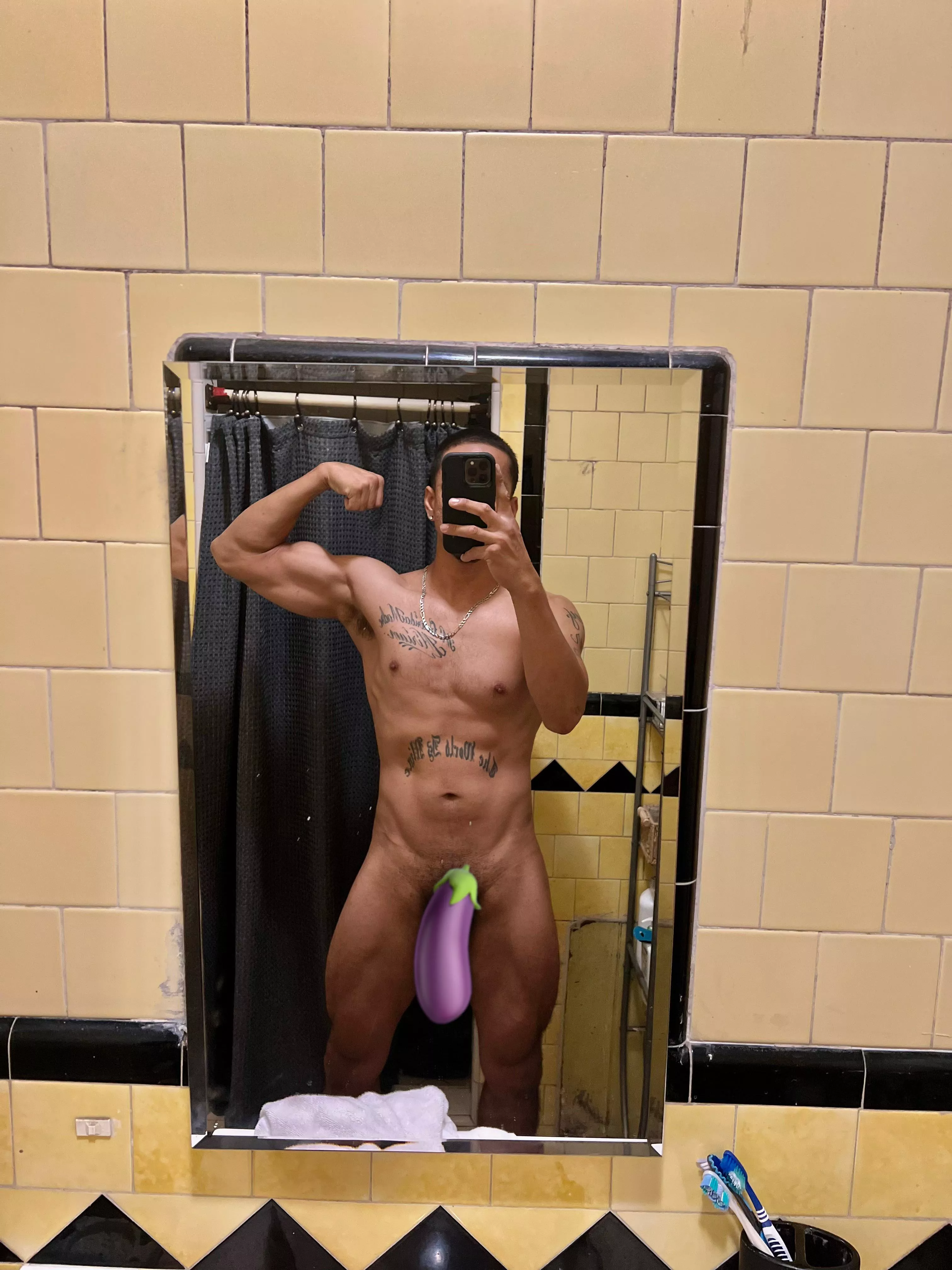 Sniff away before I shower posted by AdonisFit69