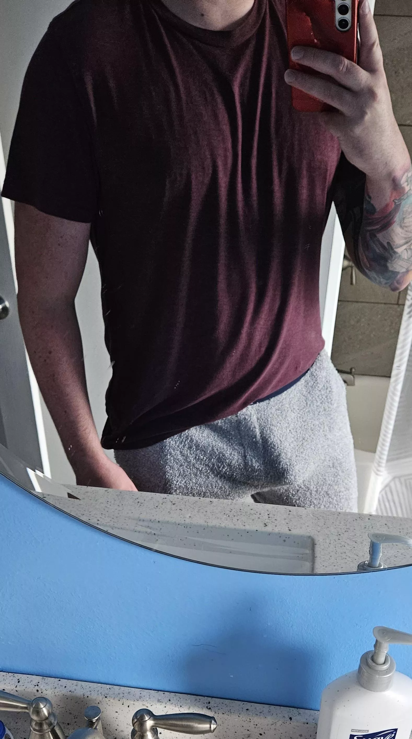 (34) How do the bros feel about grey sweats? posted by Massive_Ad6903