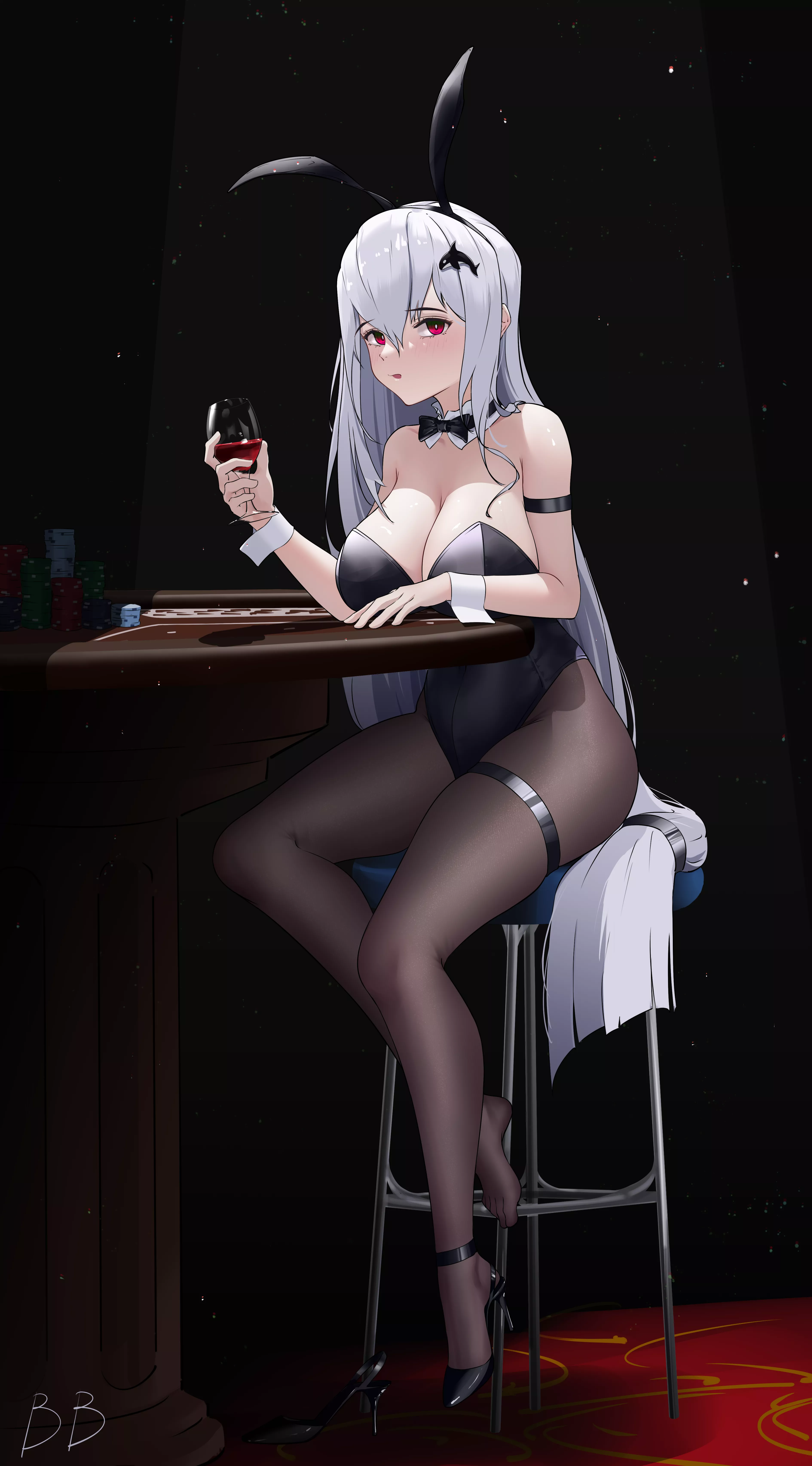 Bunny Skadi [Arknights] posted by CheetahSperm18