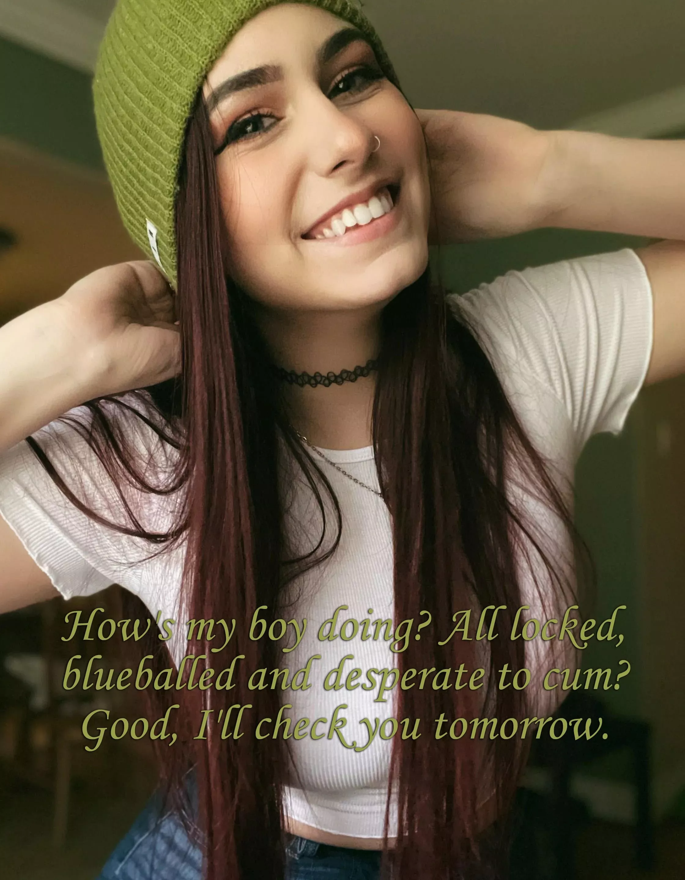 Daily check [femdom] [chastity] posted by Apprehensive_Cup_7