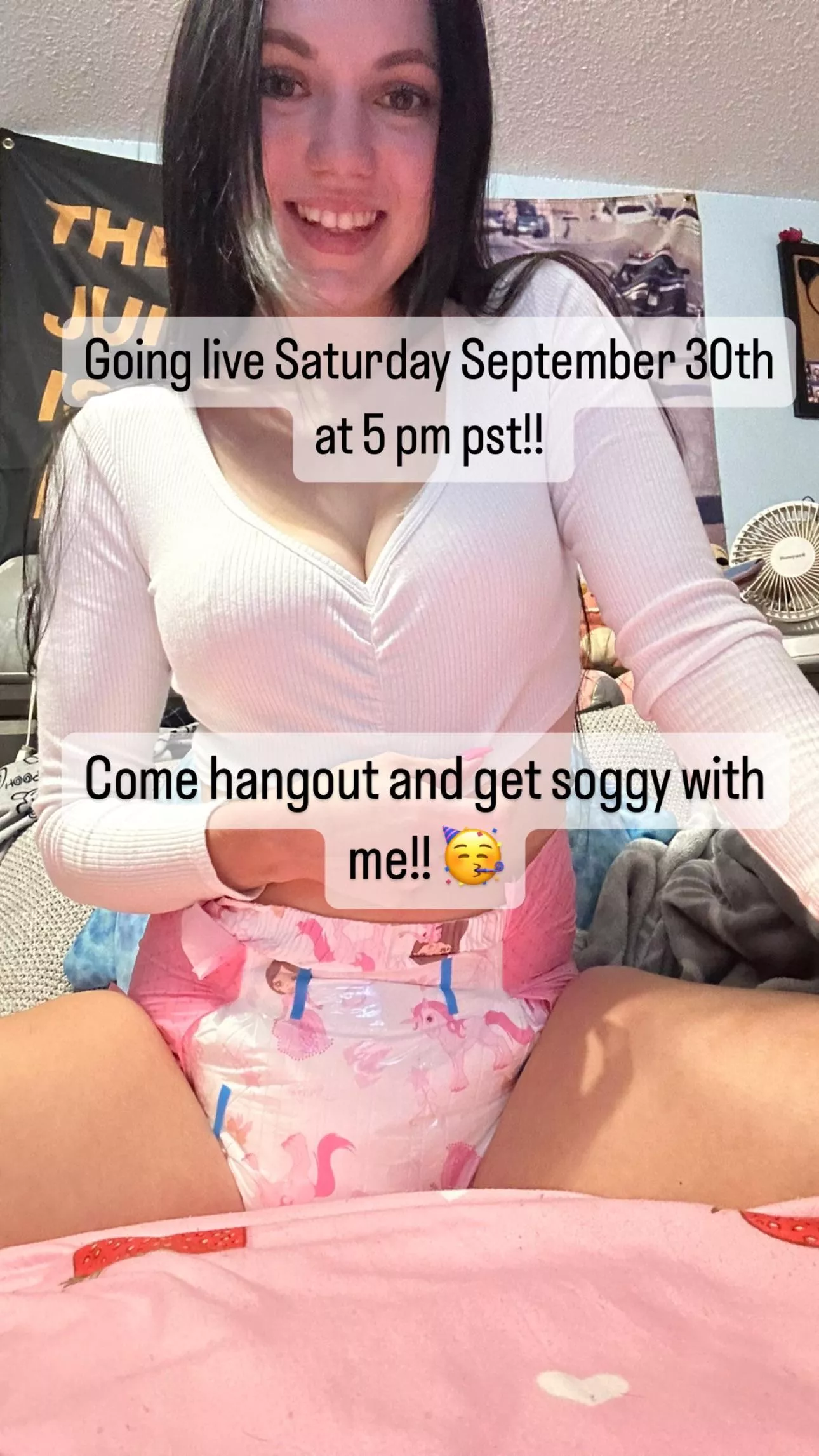 Going live on JFF this Saturday at 5 pm pst 🥳 posted by SoggyStrawberryy