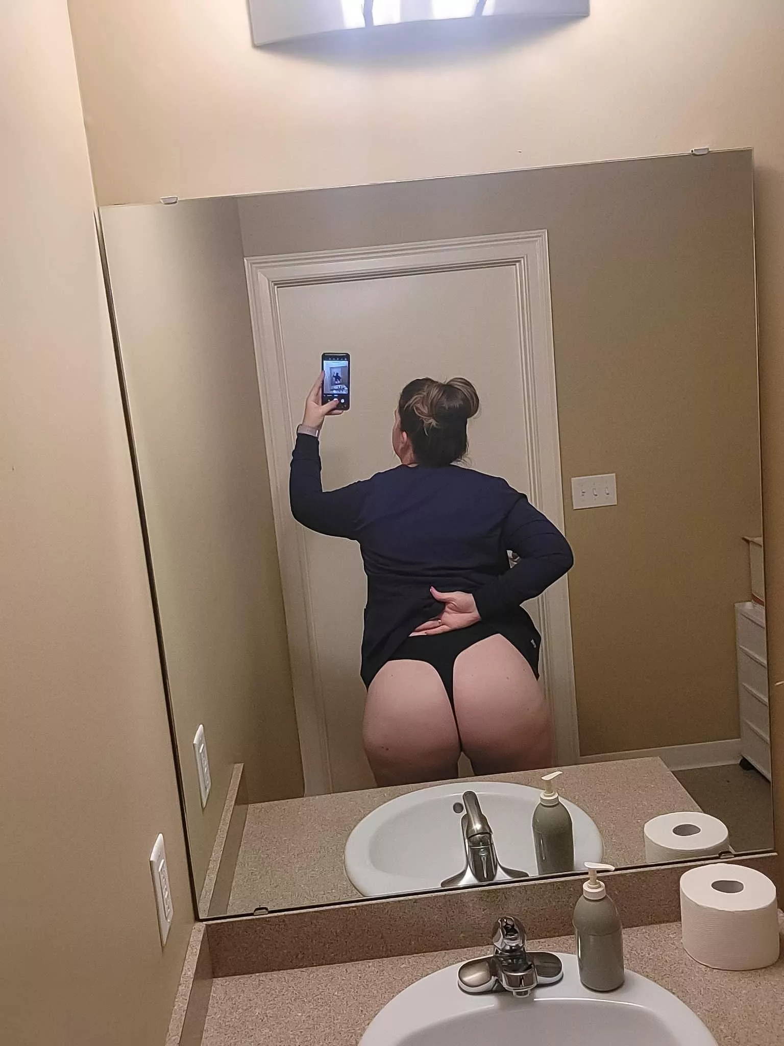 How does my ass look out of my scrubs? posted by hollynraexo