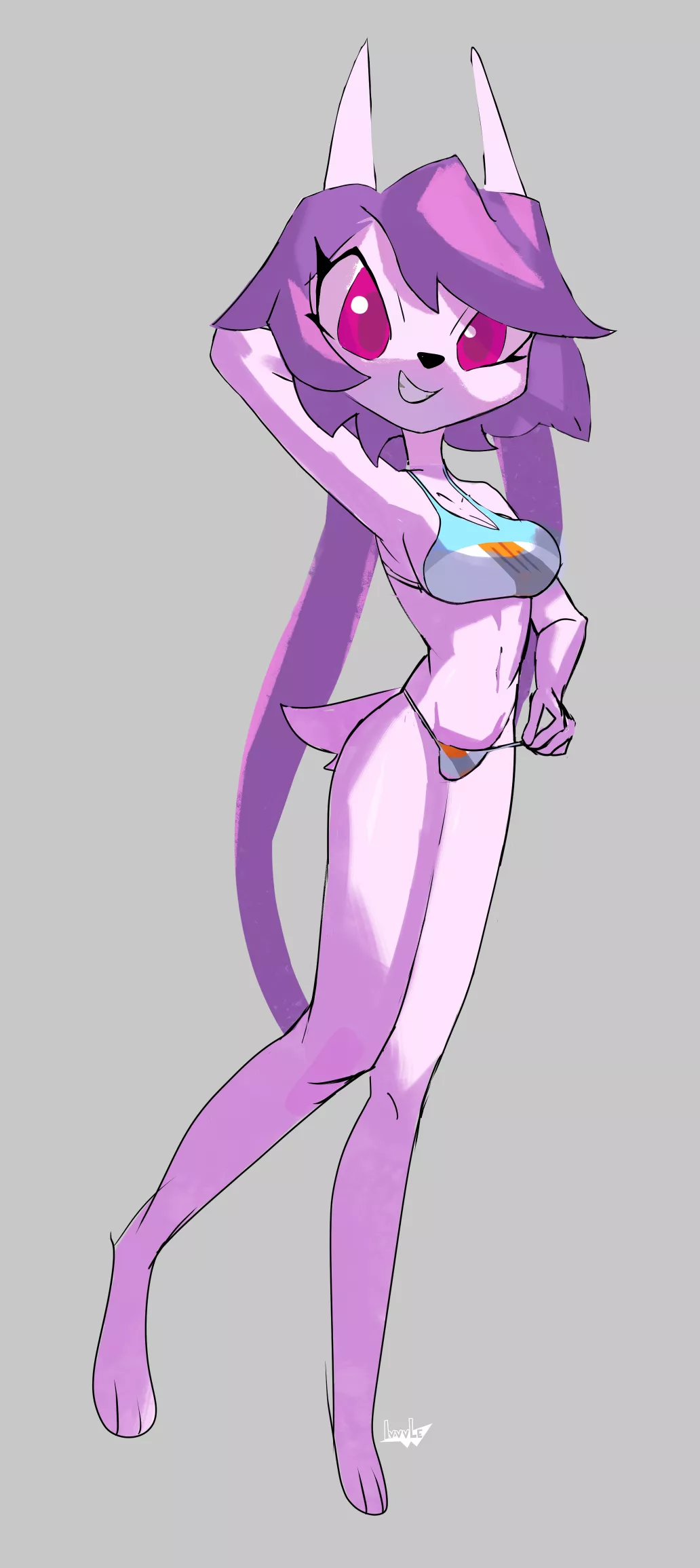 I finally got to play Freedom Planet 2, here's a Lilac doodle (art by me) posted by ivvvle