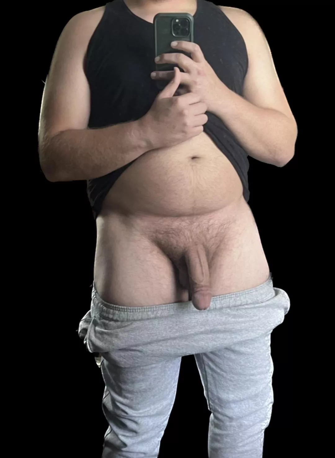 I haven’t always been chubby, but I’ve always been hung 😏 posted by freakydeaky66