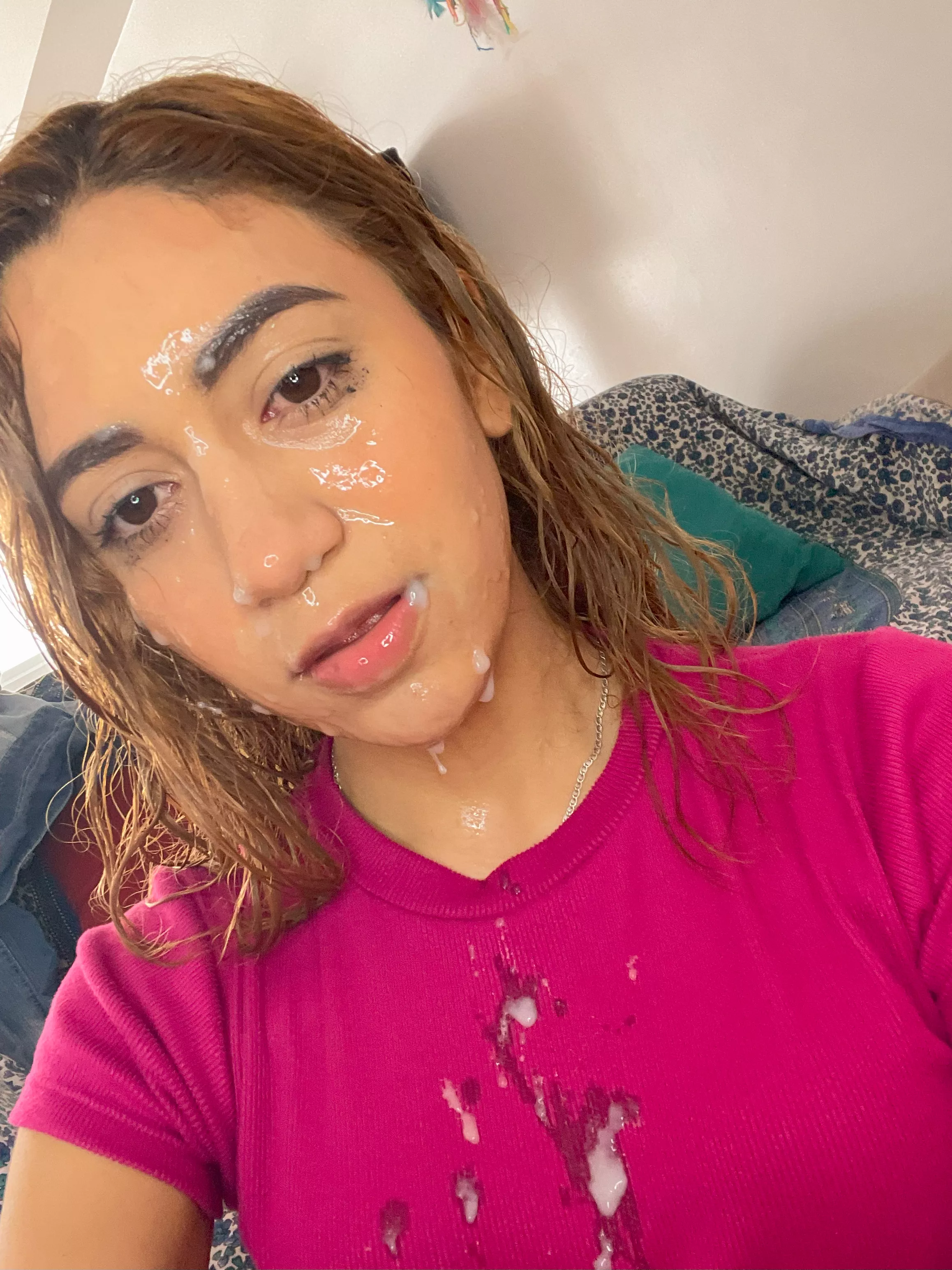 I lost a bet that I thought was just a joke, but they wouldn't let me leave without honoring it 🥺 posted by ArtemisCarmona