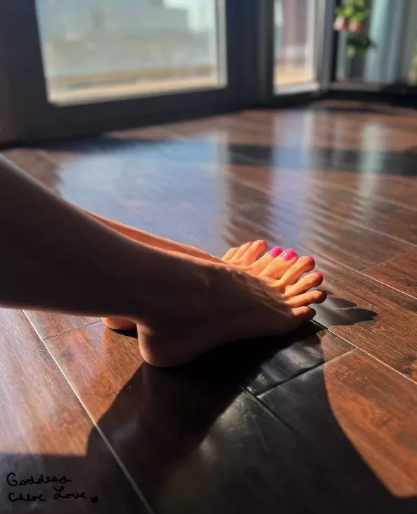 If you don't have one, I will give you a foot fetish. posted by Goddess_ChloeLove