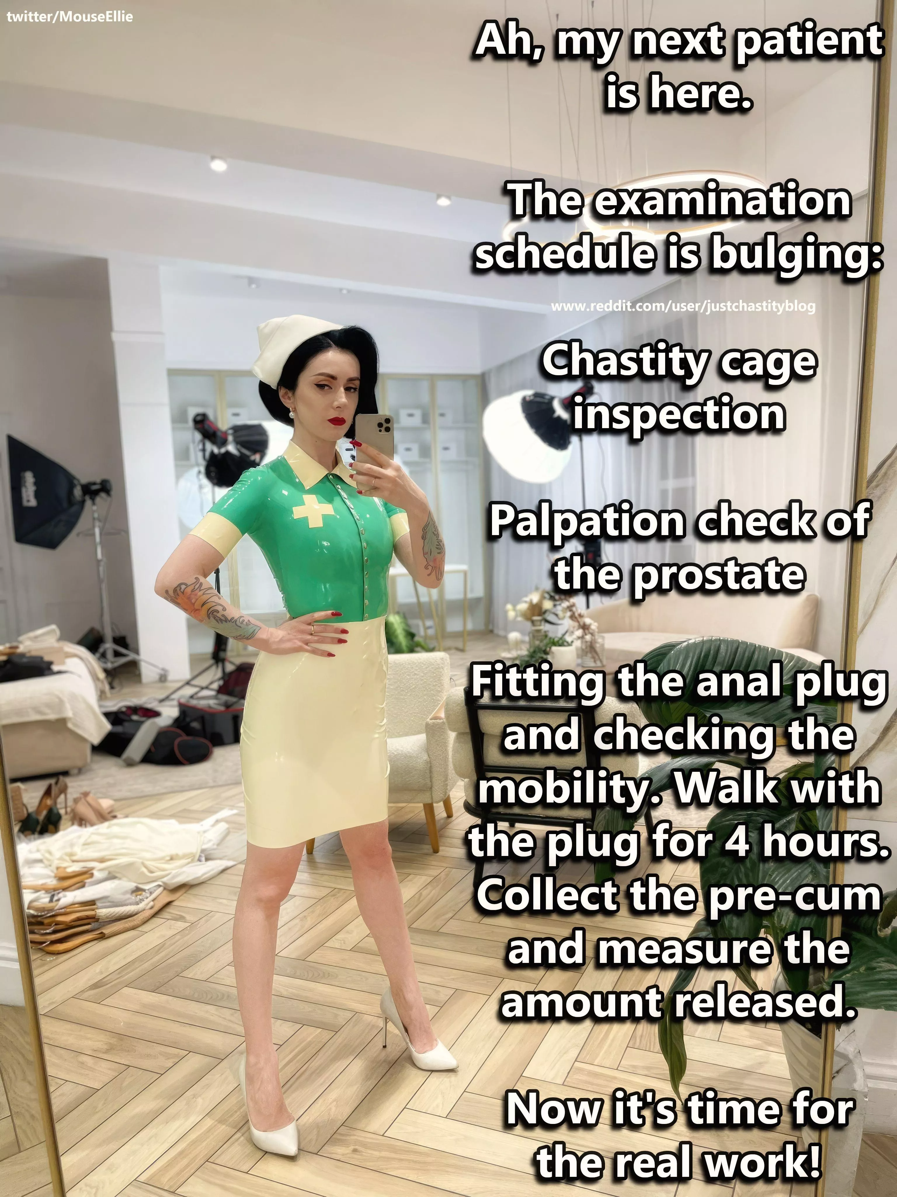 Let's go there is much to do! posted by justchastityblog