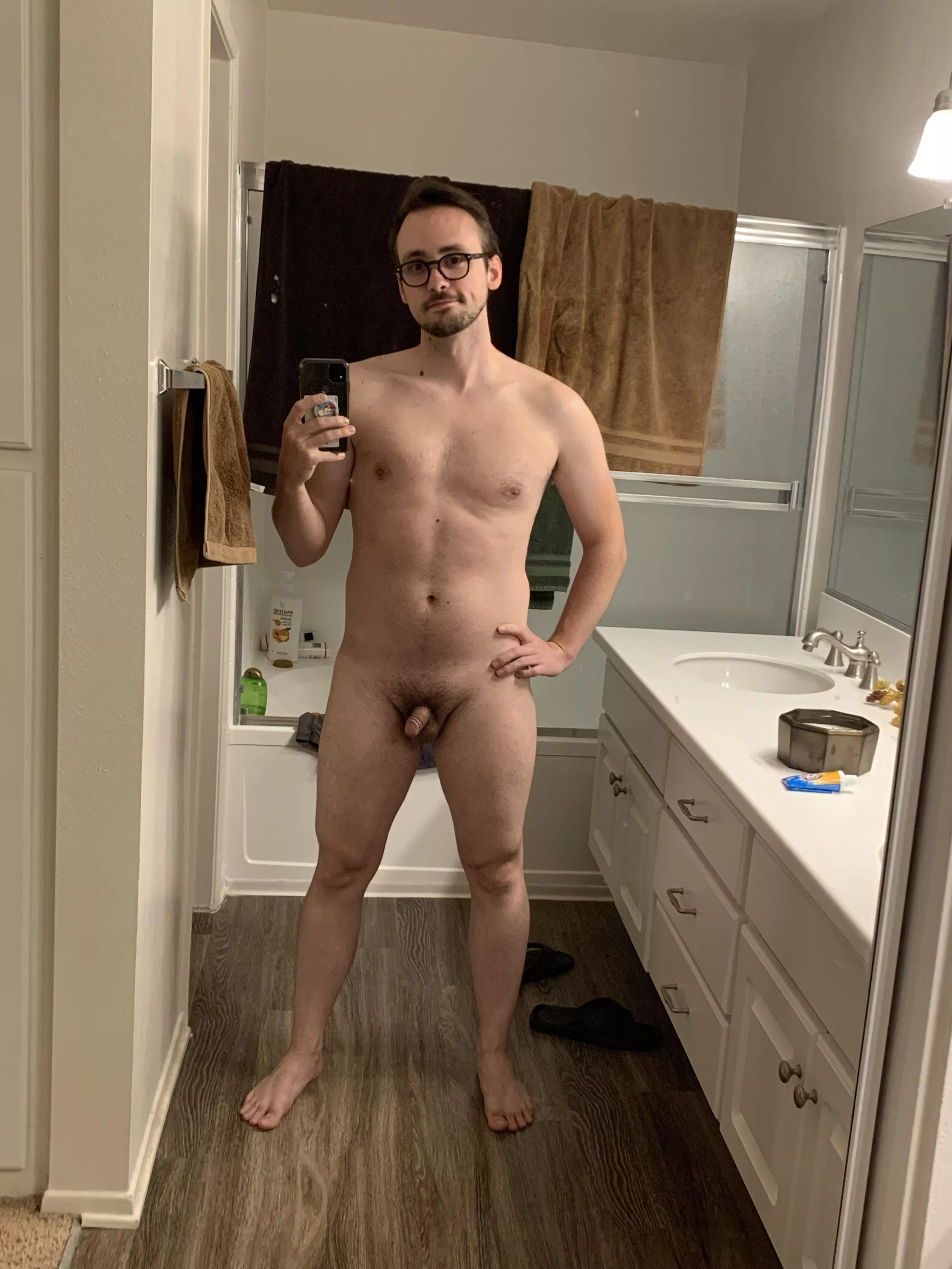 M, 29, 172lbs, 5’10” Back from an evening swim. I feel pretty good fitness-wise, but my body confidence has been pretty damn low these days. posted by SolarisIX