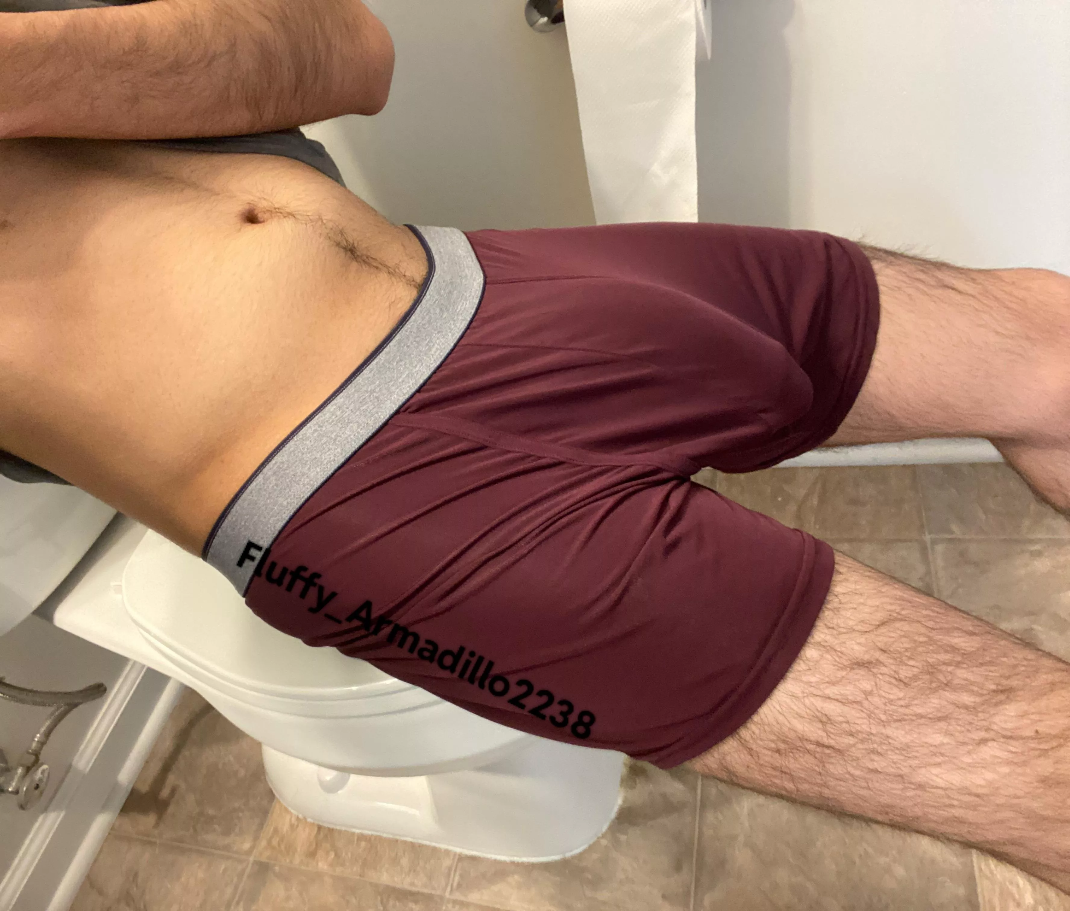 Morning bulge posted by Fluffy_Armadillo2238