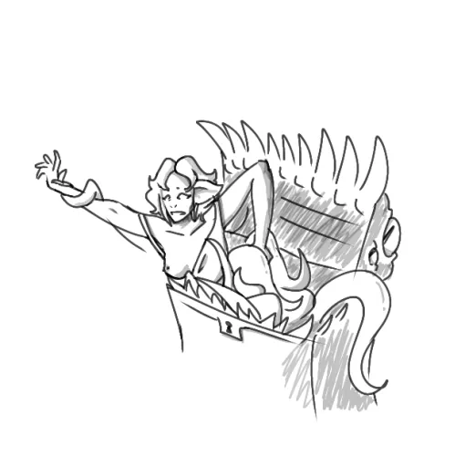 Oldest trick in the book (sketch) by Baxrillu